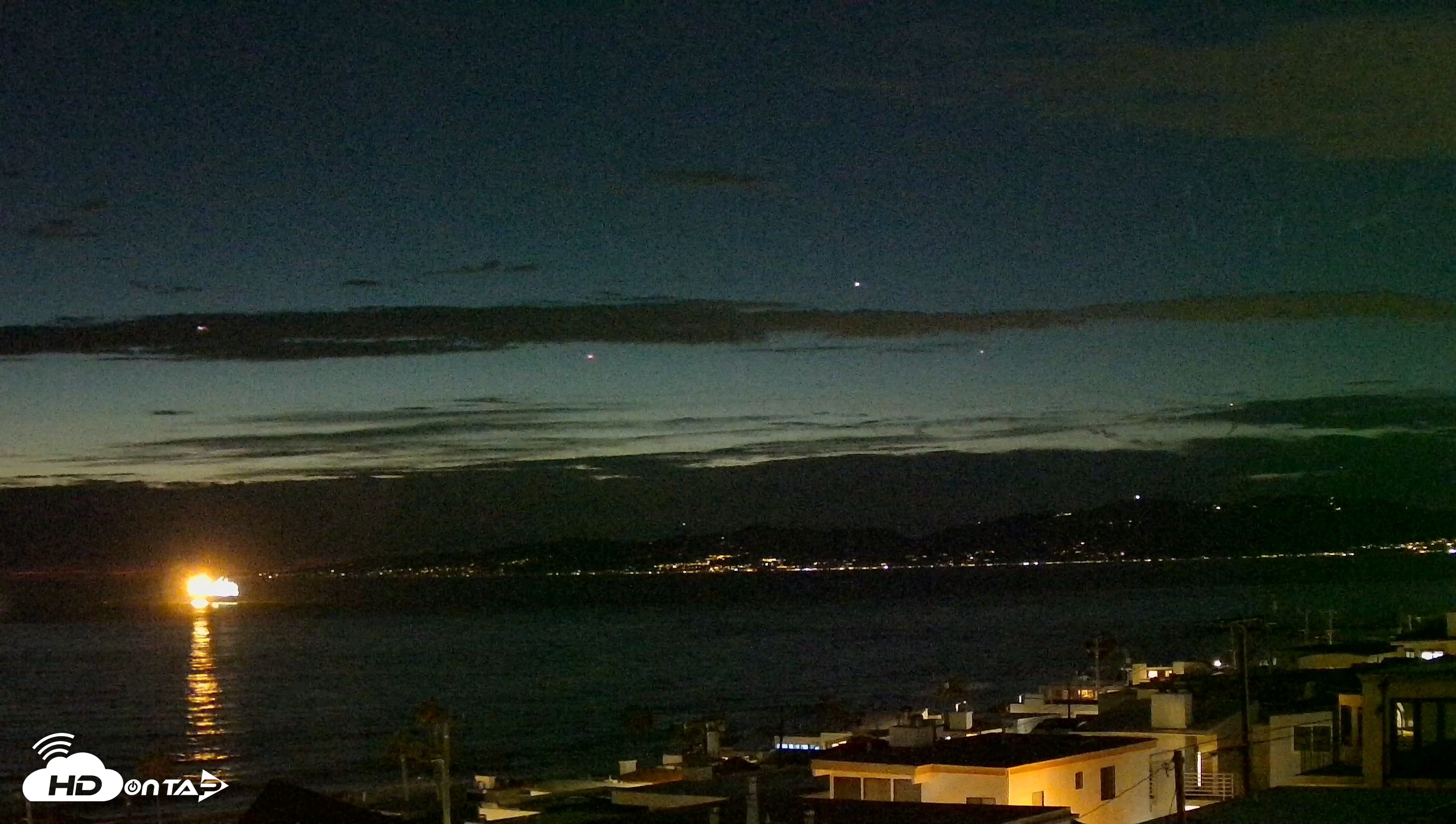 Snapshot of Santa Monica Bay Live Webcam taken Sep 8, 2026, 8:04pm PDT