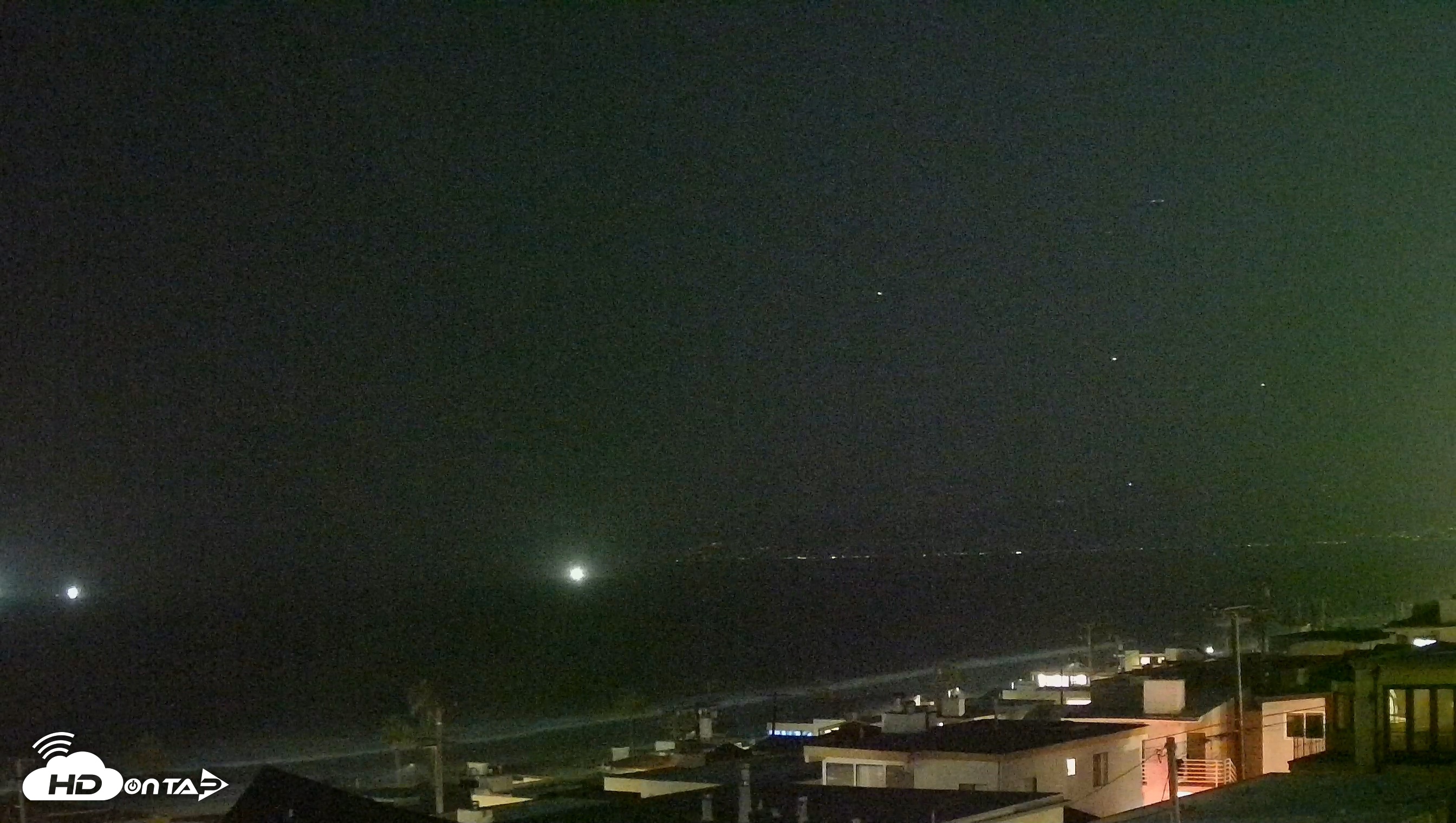 Snapshot of Santa Monica Bay Live Webcam taken Sep 11, 2026, 8:38pm PDT