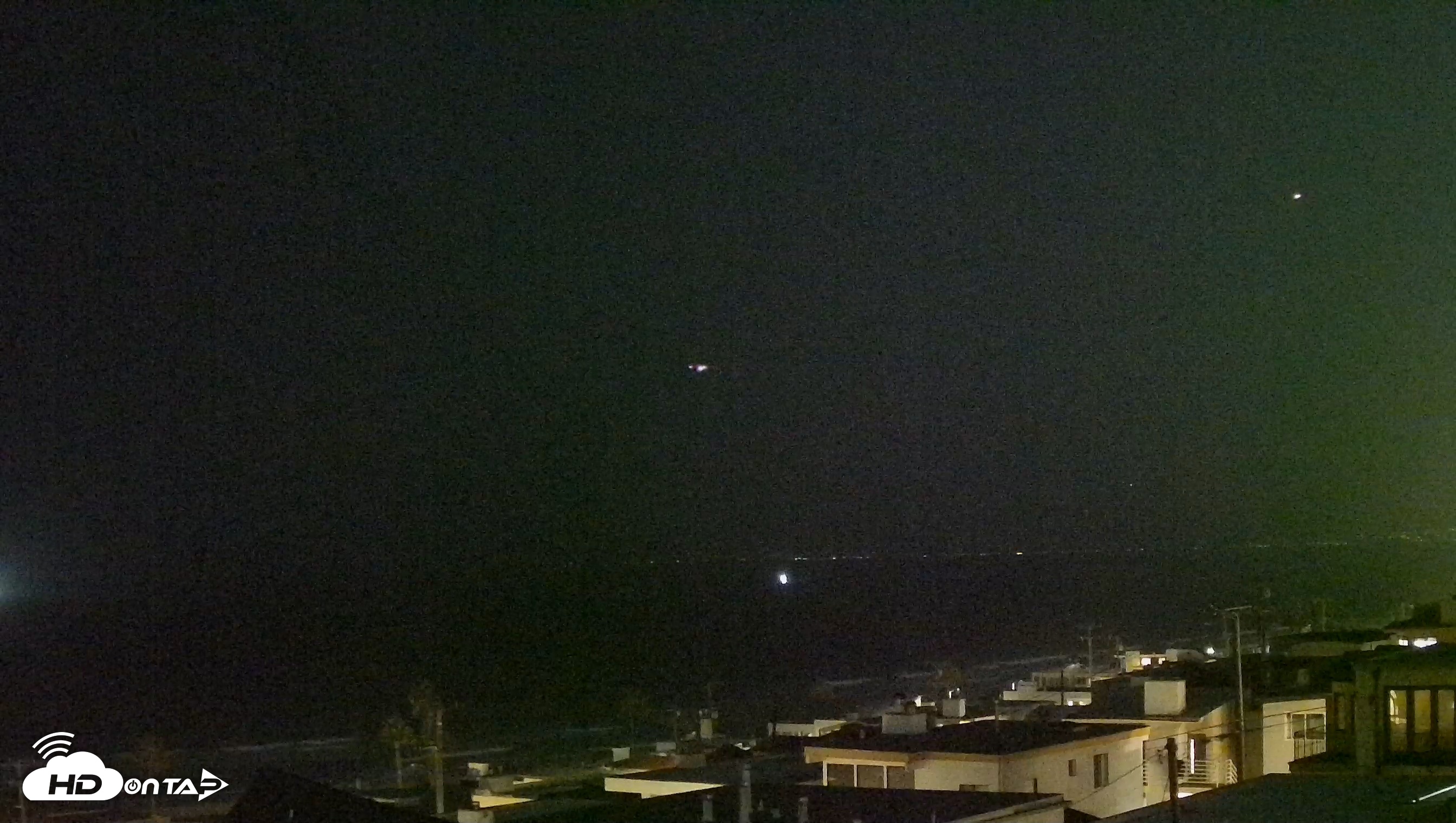 Snapshot of Santa Monica Bay Live Webcam taken Sep 12, 2026, 8:31pm PDT
