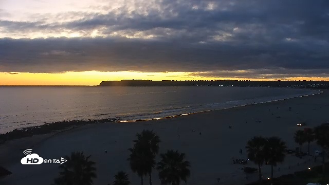 Snapshot of Hotel Del Coronado 4K Roaming Live Cam taken Mar 9, 2026, 7:10pm PDT