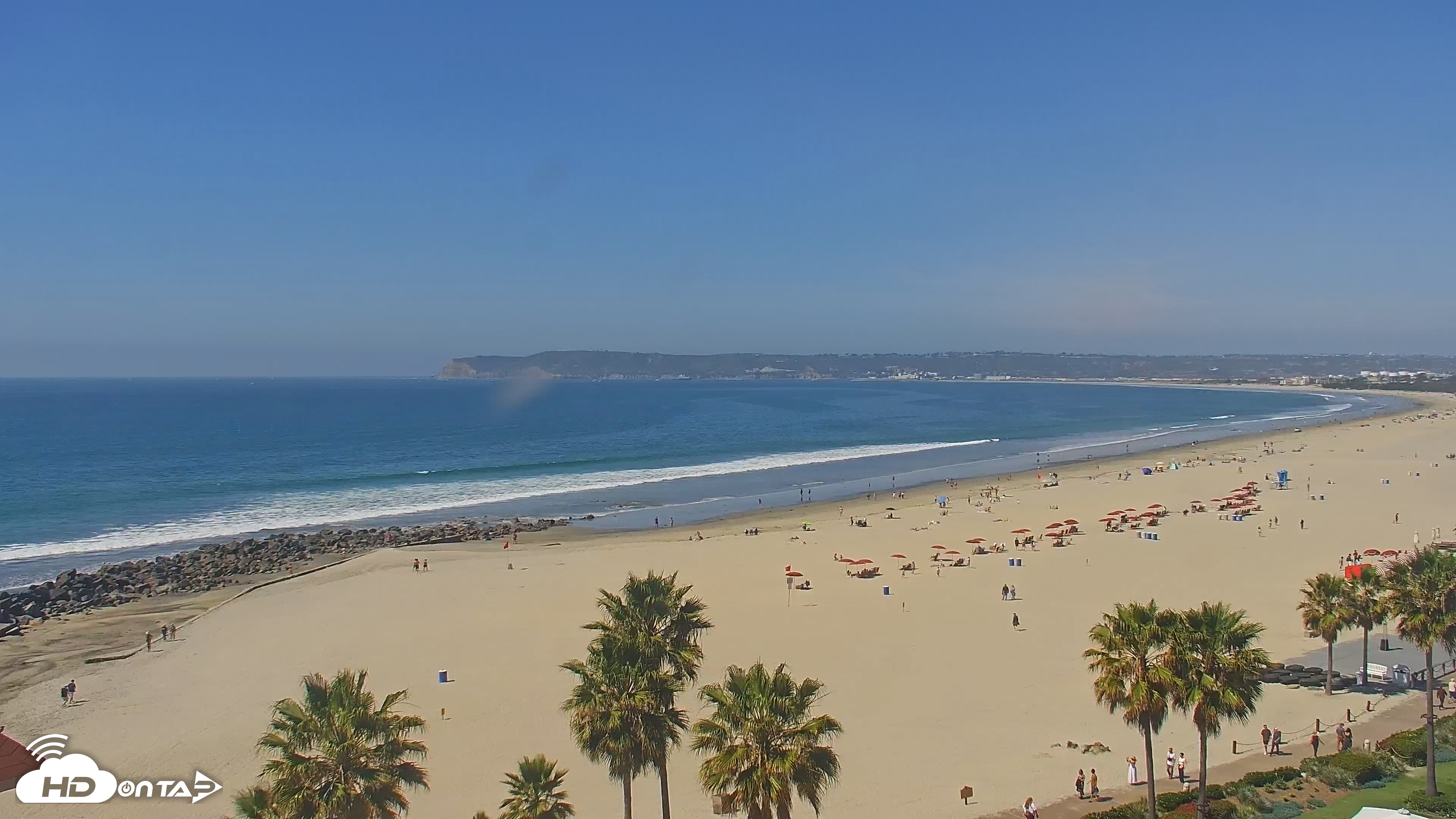 Snapshot of Hotel Del Coronado 4K Roaming Live Cam taken Mar 15, 2026, 12:14pm PDT