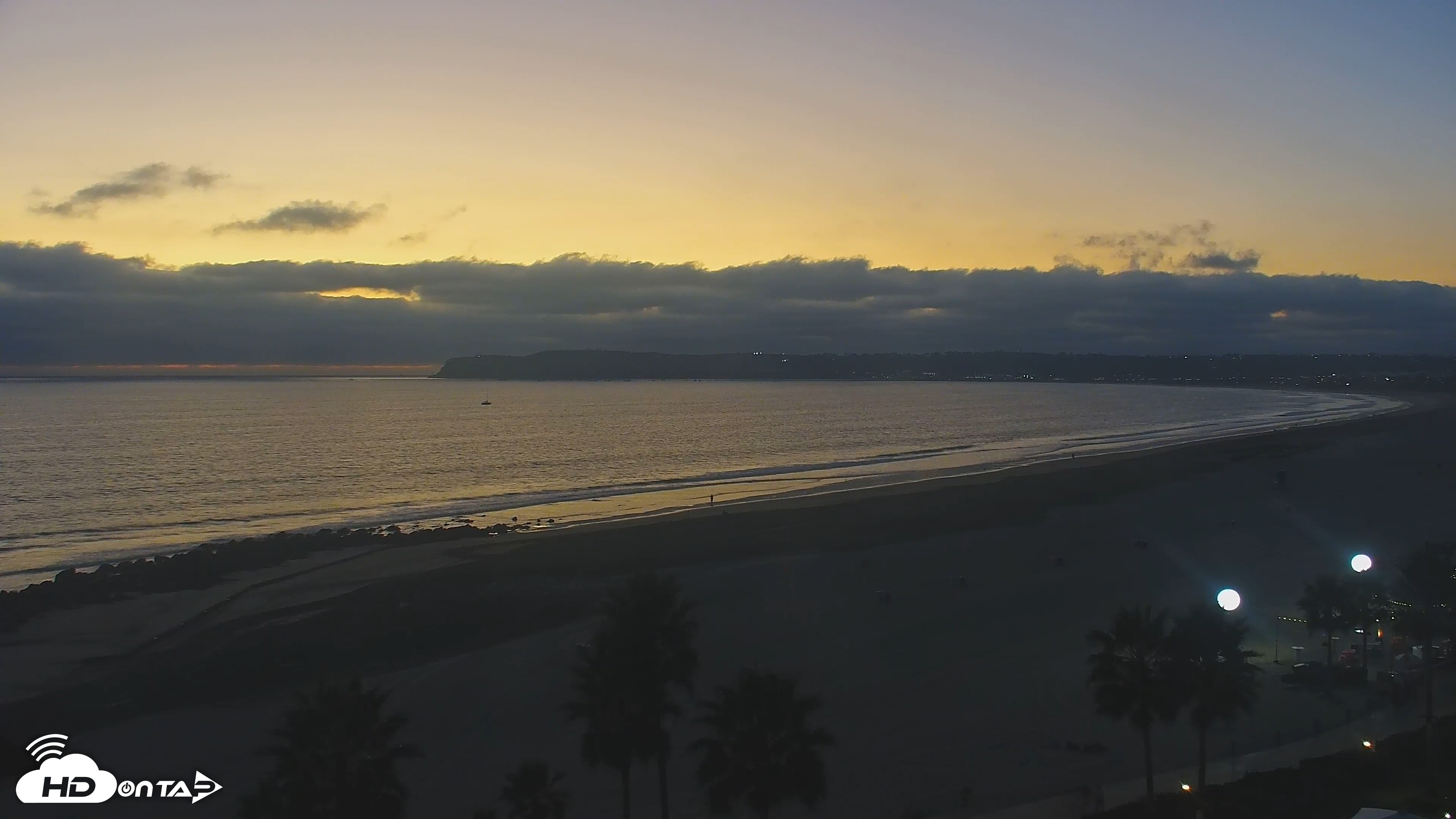 Snapshot of Hotel Del Coronado 4K Roaming Live Cam taken Nov 4, 2025, 5:15pm PST