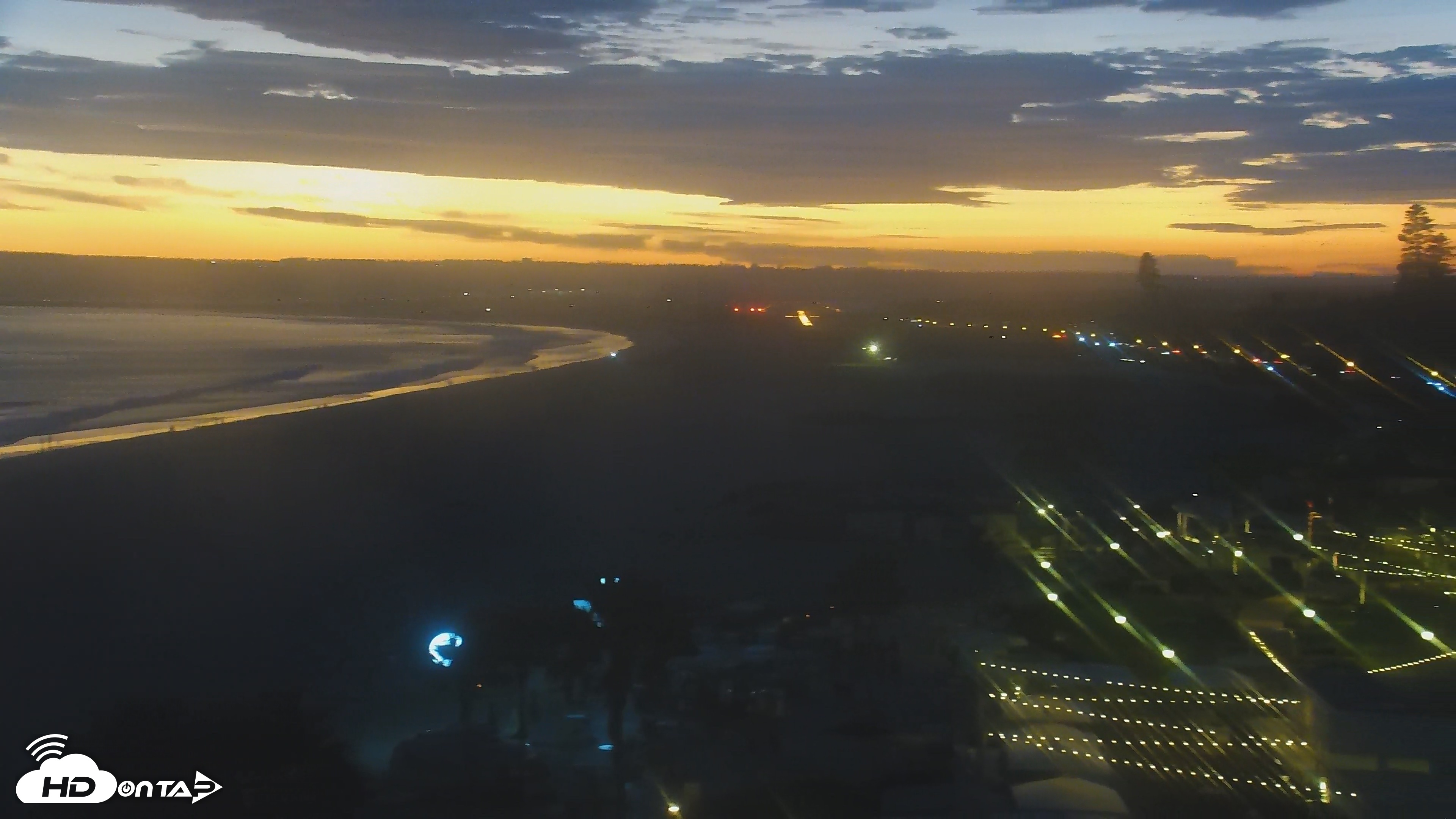 Snapshot of Hotel Del Coronado 4K Roaming Live Cam taken Jul 20, 2026, 8:22pm PDT