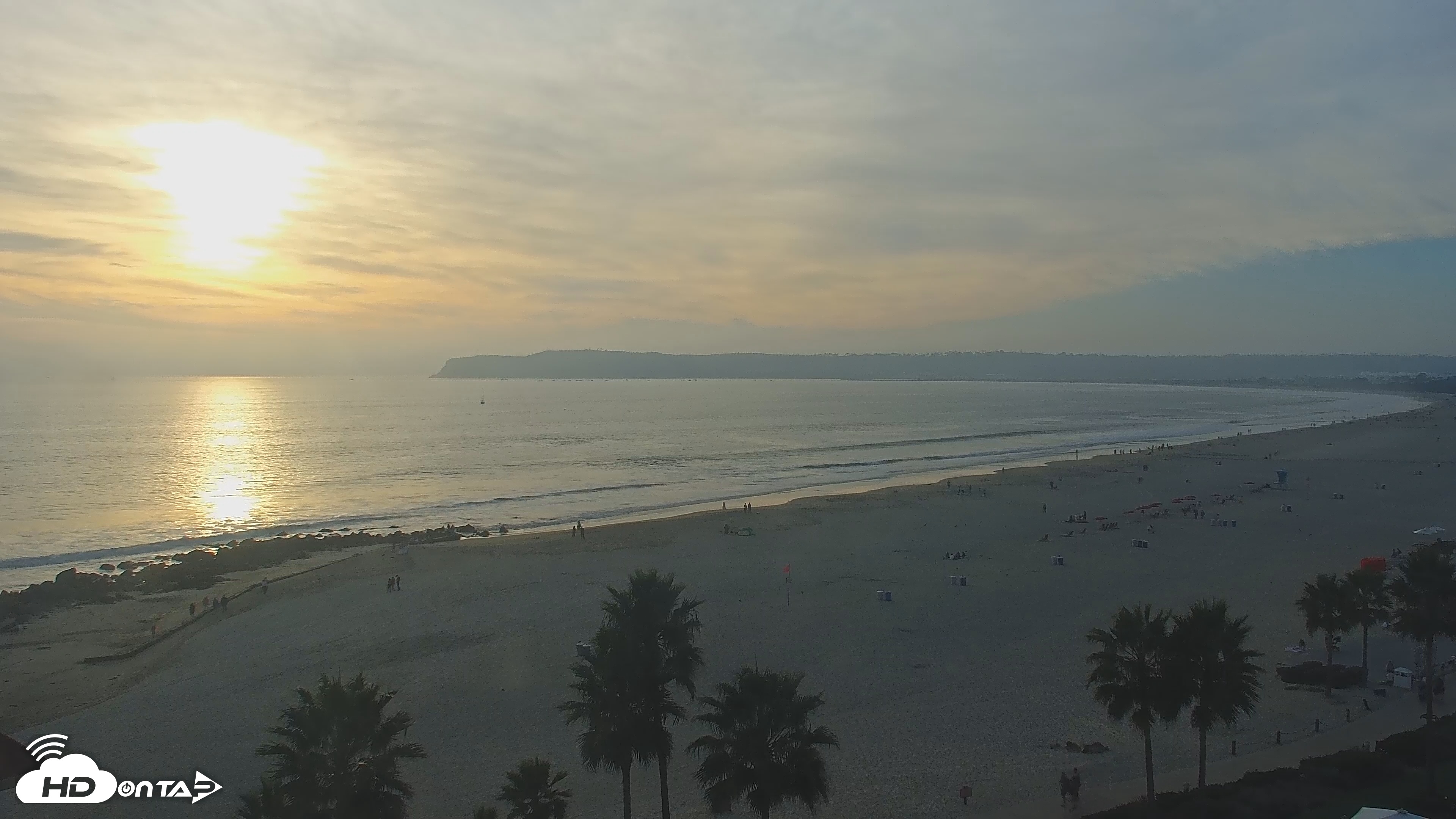 Snapshot of Hotel Del Coronado 4K Roaming Live Cam taken Nov 2, 2025, 4:16pm PST