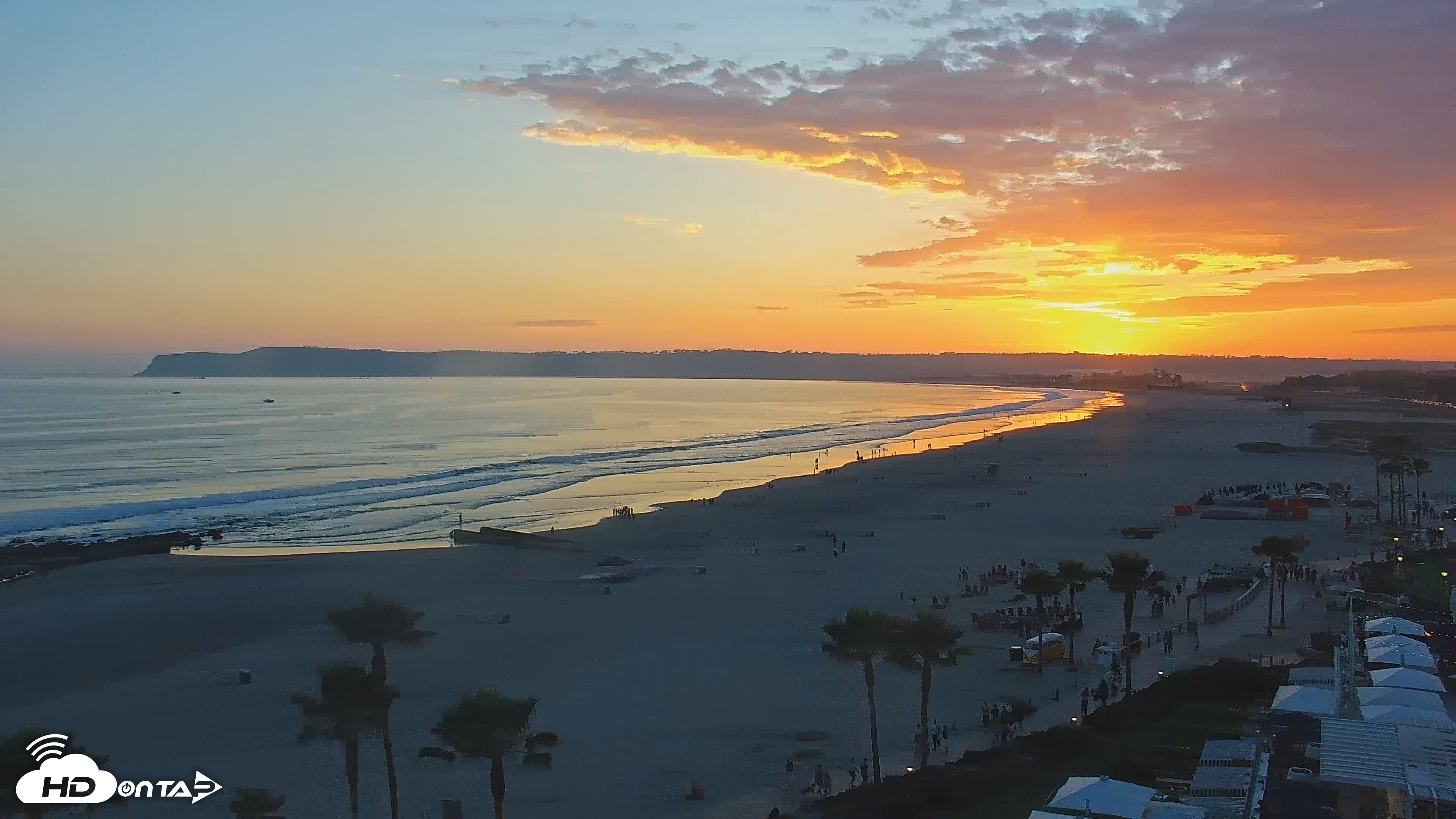 Snapshot of Hotel Del Coronado 4K Roaming Live Cam taken Jun 1, 2025, 7:49pm PDT