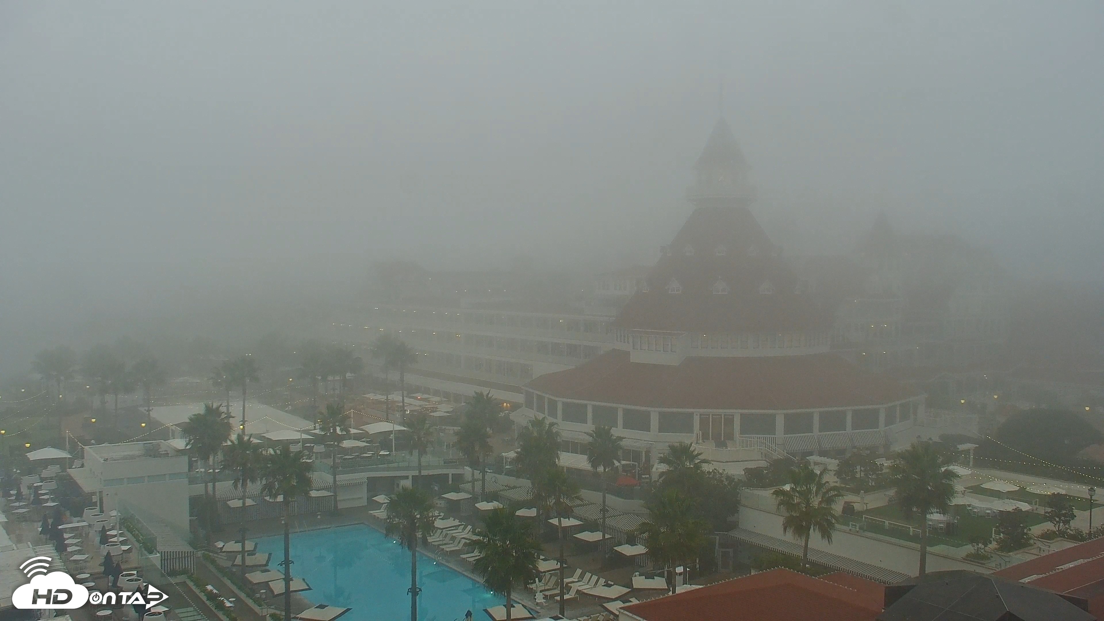 Snapshot of Hotel Del Coronado 4K Roaming Live Cam taken Nov 11, 2025, 6:22am PST