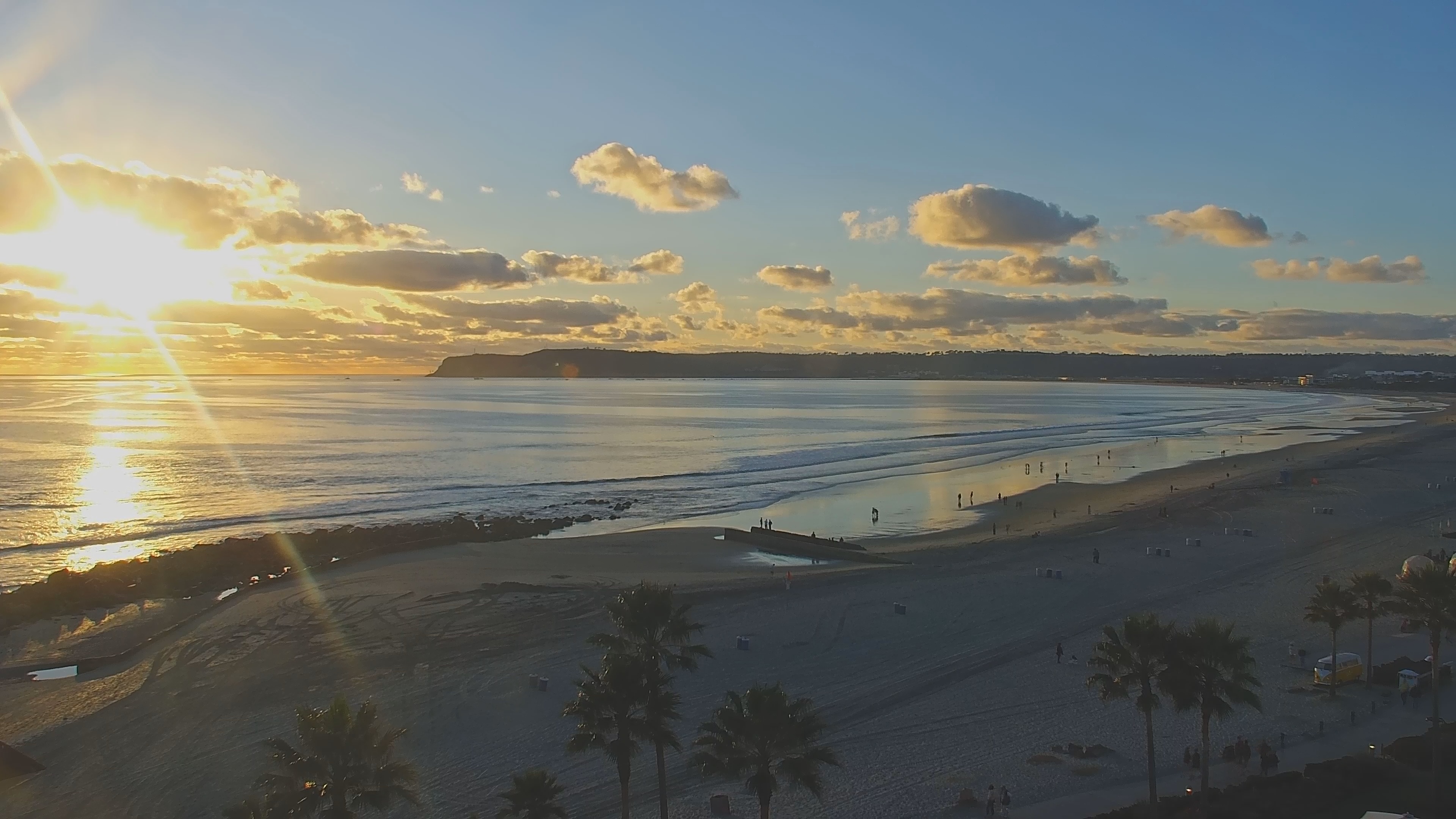 Snapshot of Hotel Del Coronado 4K Roaming Live Cam taken Jan 17, 2025, 4:42pm PST