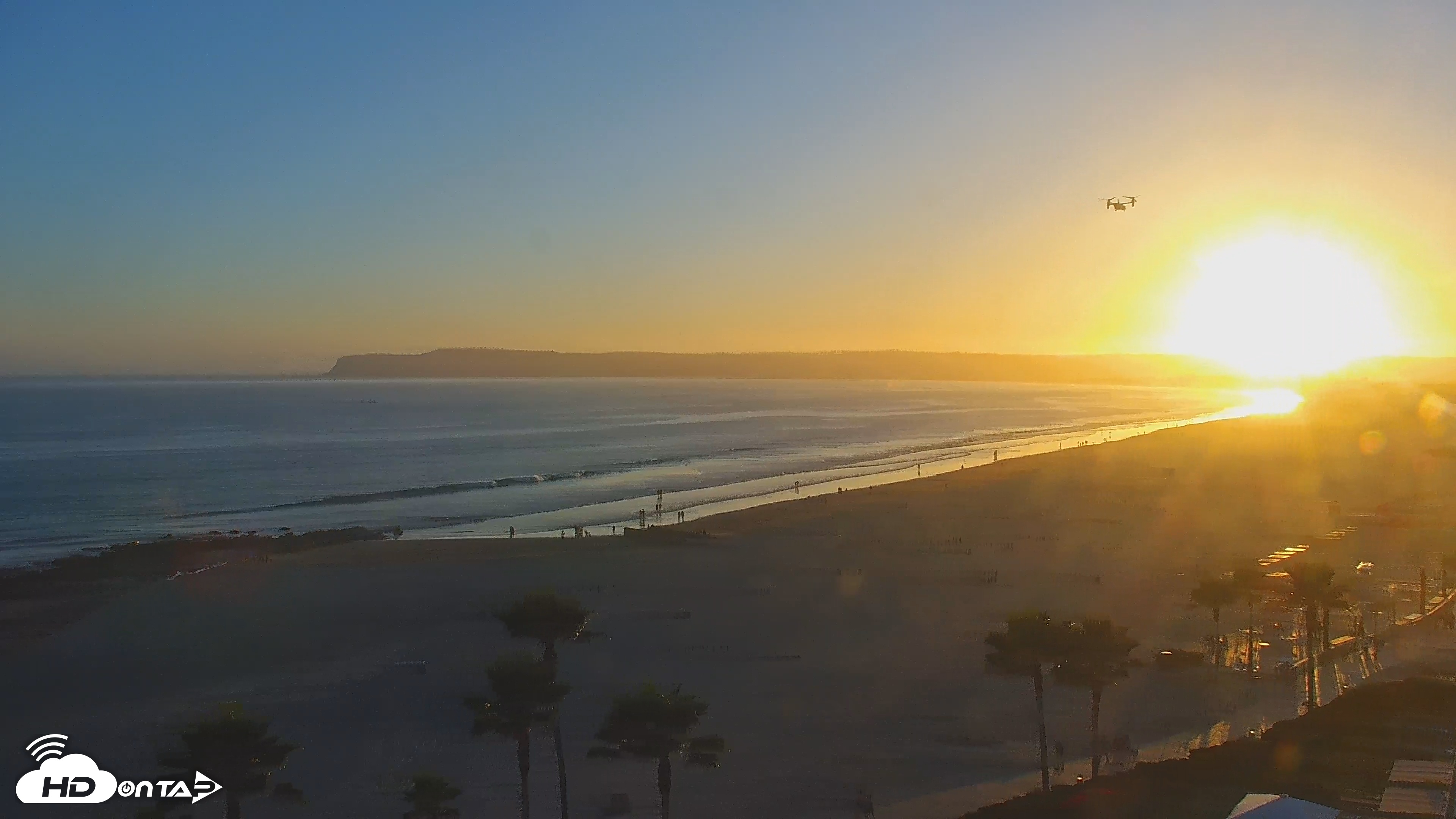 Snapshot of Hotel Del Coronado 4K Roaming Live Cam taken Jun 16, 2025, 7:42pm PDT