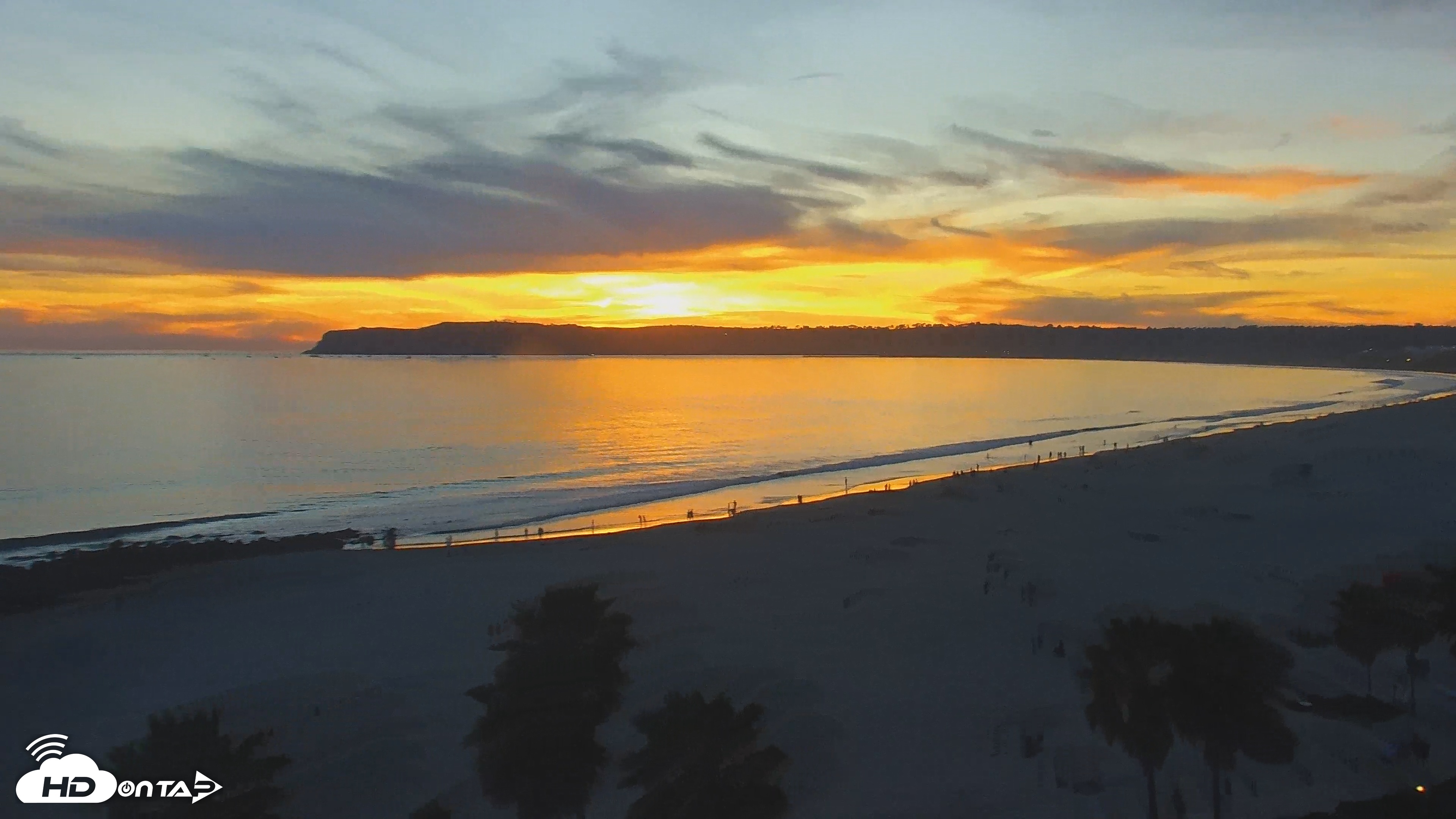 Snapshot of Hotel Del Coronado 4K Roaming Live Cam taken Mar 13, 2026, 7:01pm PDT