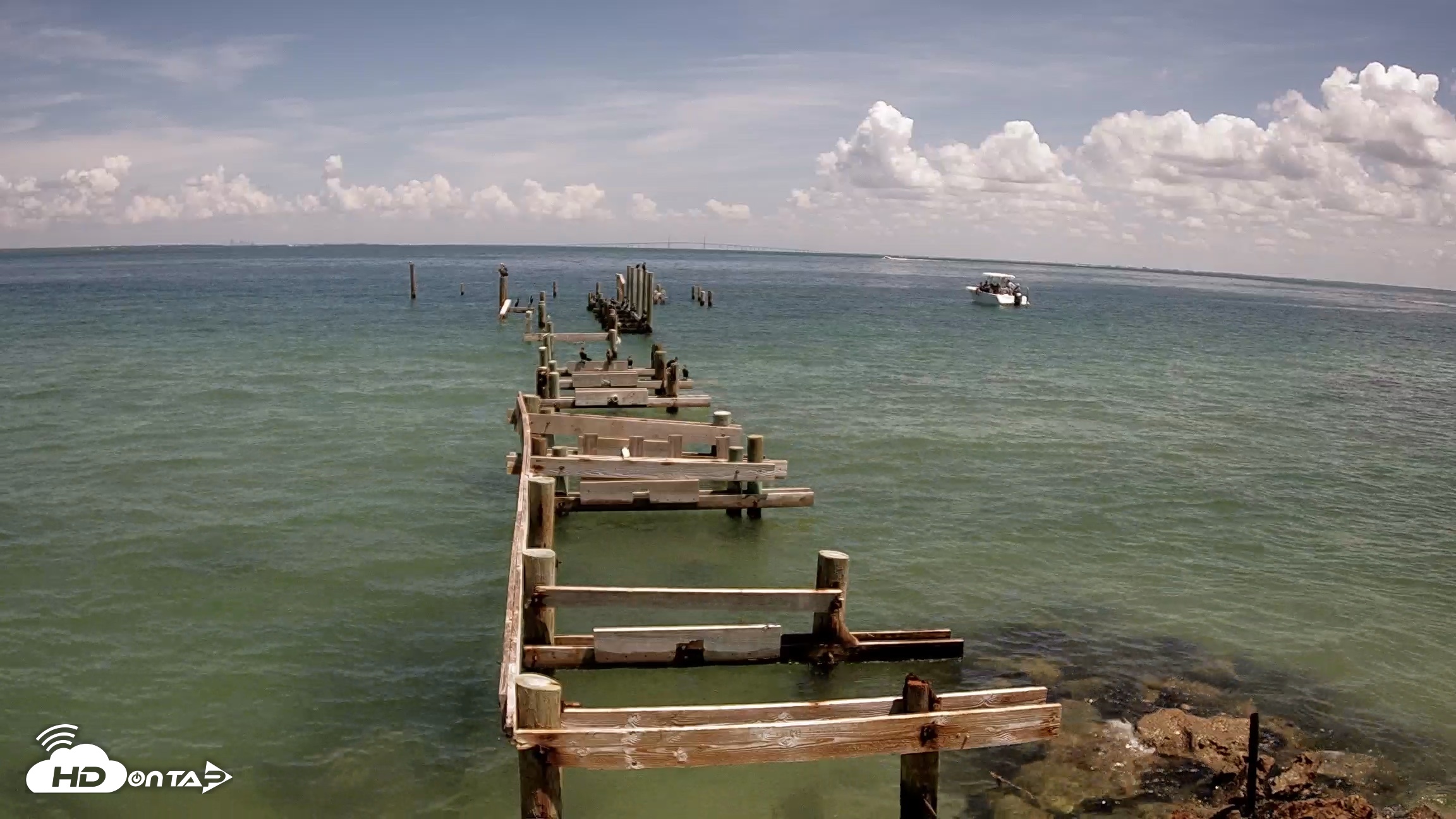 Snapshot of Rod & Reel Pier Live Webcam taken Aug 29, 2026, 12:50pm EDT