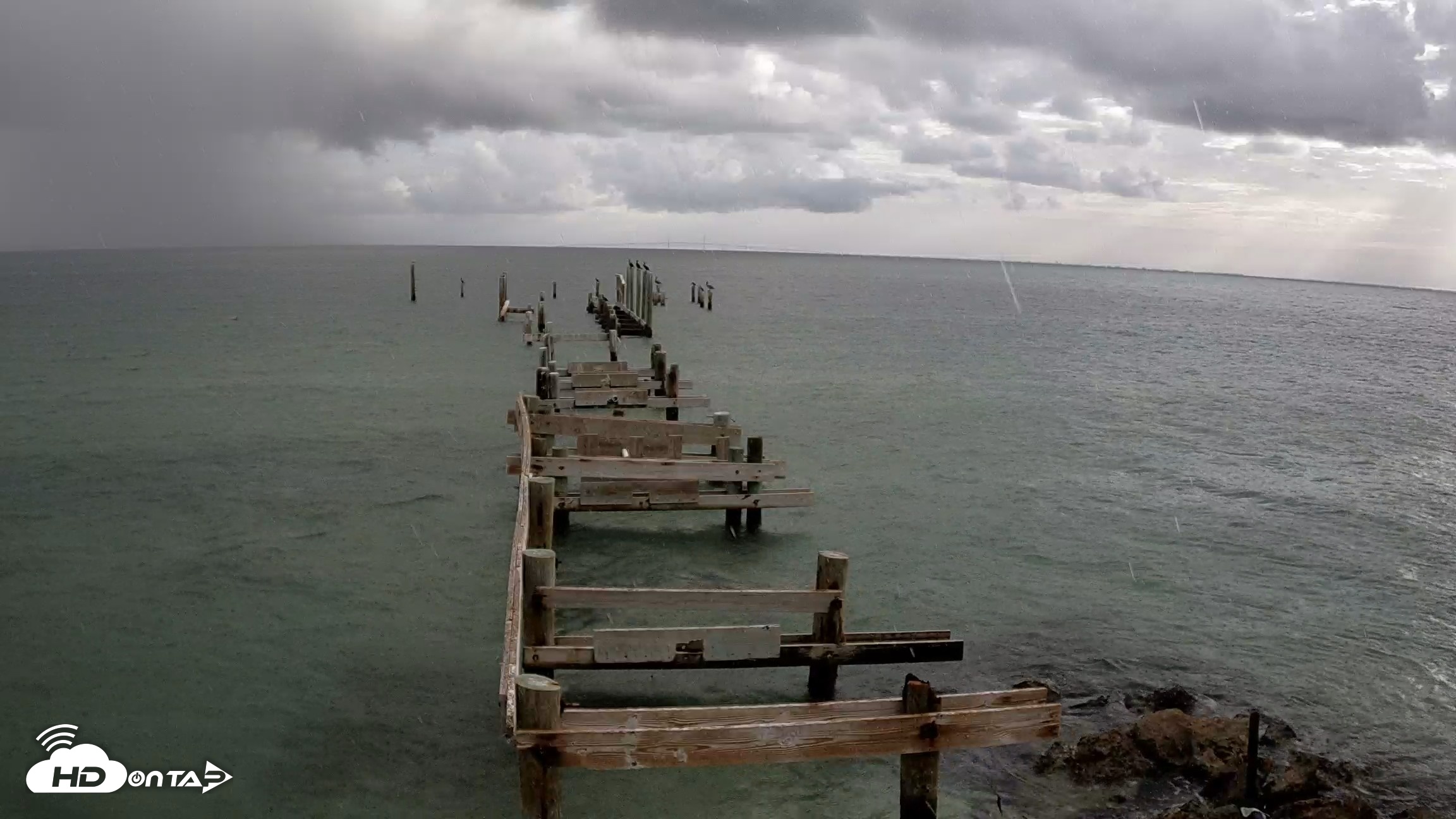 Snapshot of Rod & Reel Pier Live Webcam taken Aug 21, 2026, 8:05am EDT