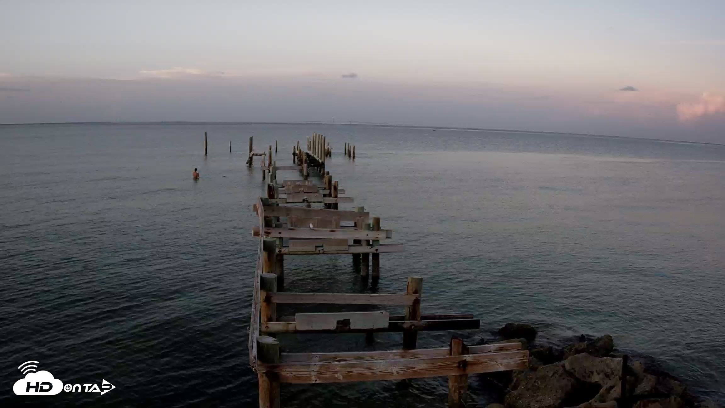 Snapshot of Rod & Reel Pier Live Webcam taken Aug 25, 2026, 7:56pm EDT