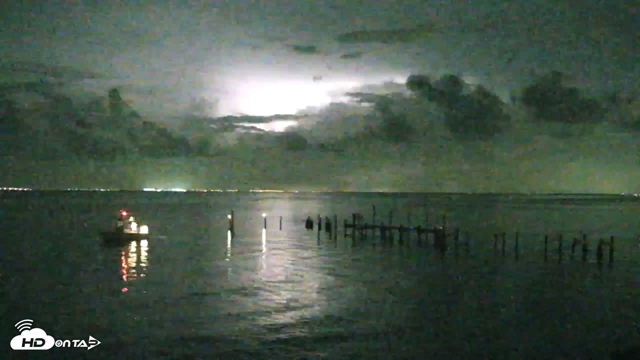 Snapshot of Rod & Reel Pier Live Webcam taken Jun 14, 2025, 11:25pm EDT