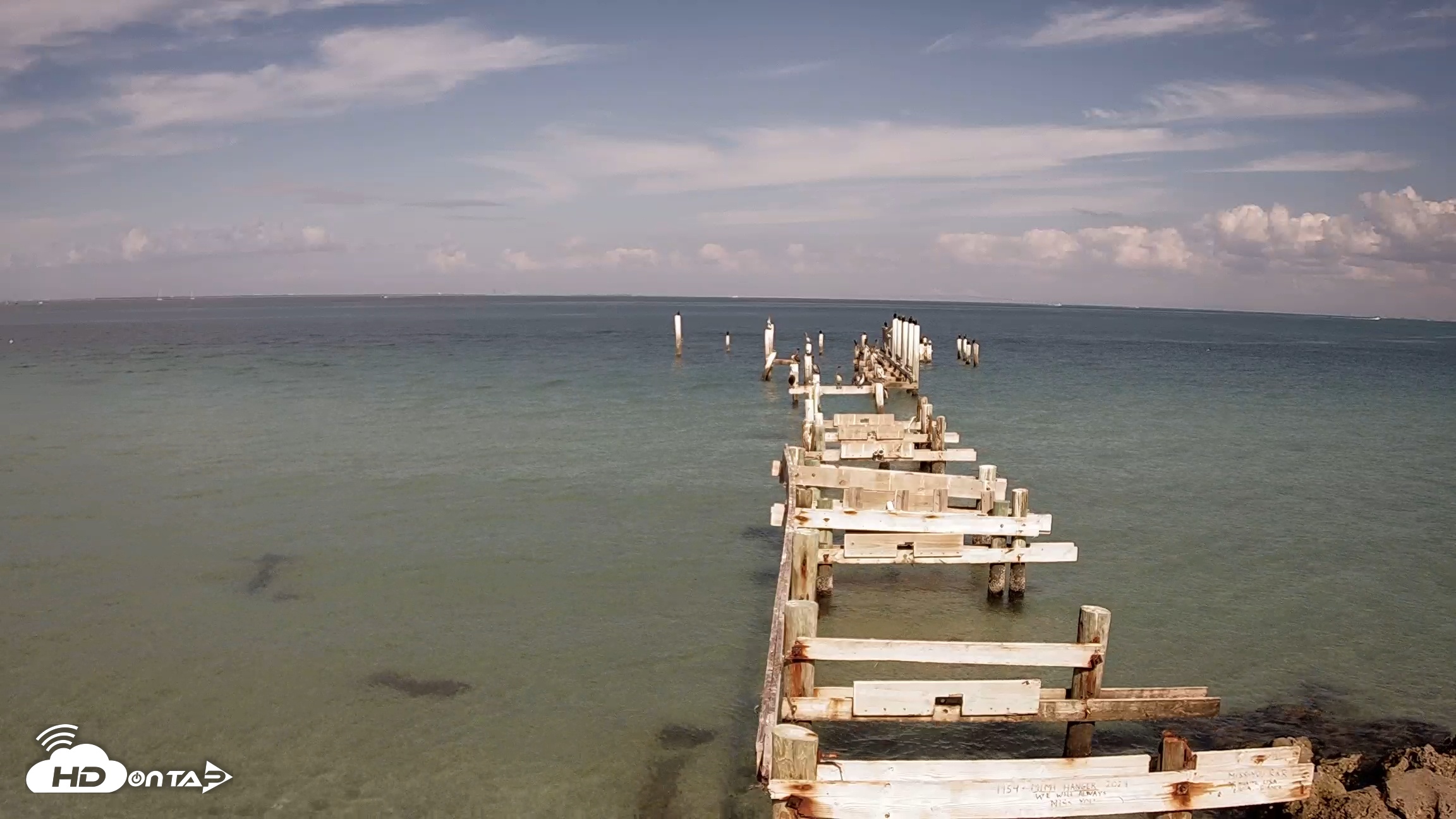 Snapshot of Rod & Reel Pier Live Webcam taken Nov 25, 2025, 1:47pm EST