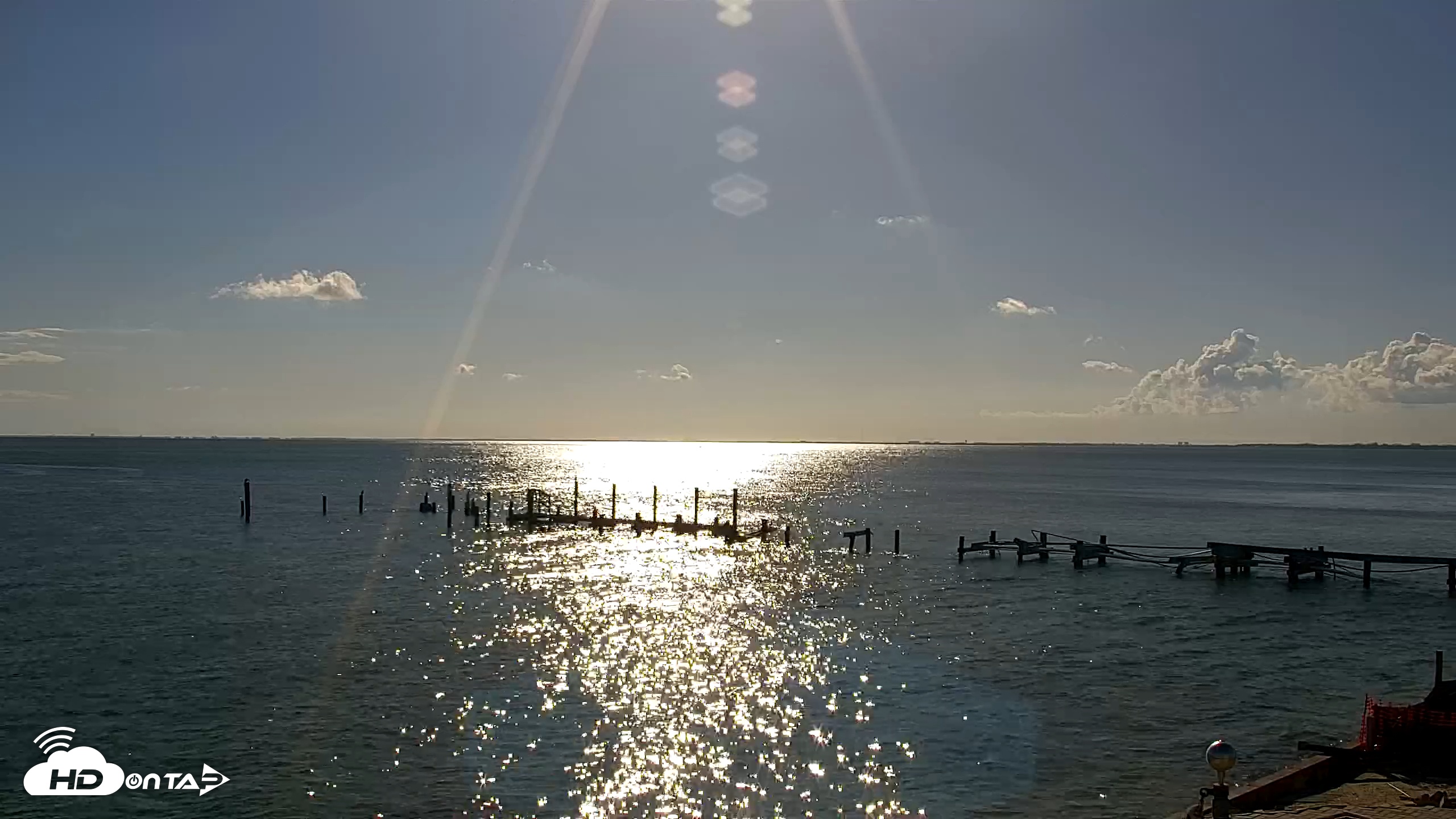 Snapshot of Rod & Reel Pier Live Webcam taken May 13, 2025, 8:47am EDT