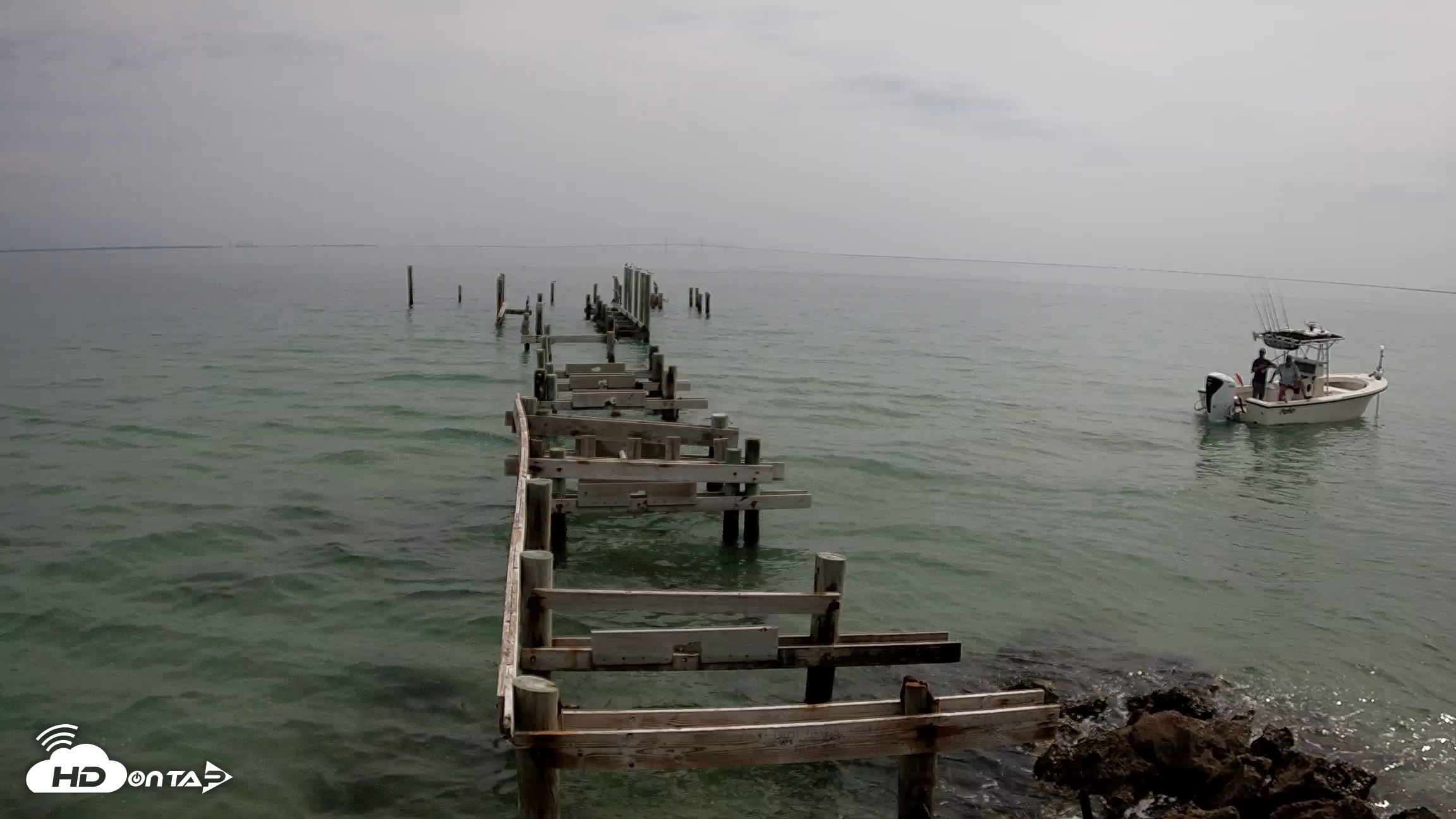 Snapshot of Rod & Reel Pier Live Webcam taken May 11, 2026, 10:24am EDT