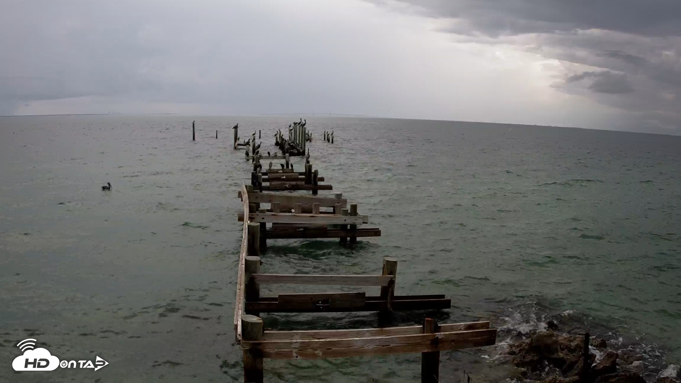 Snapshot of Rod & Reel Pier Live Webcam taken Aug 14, 2026, 3:47pm EDT