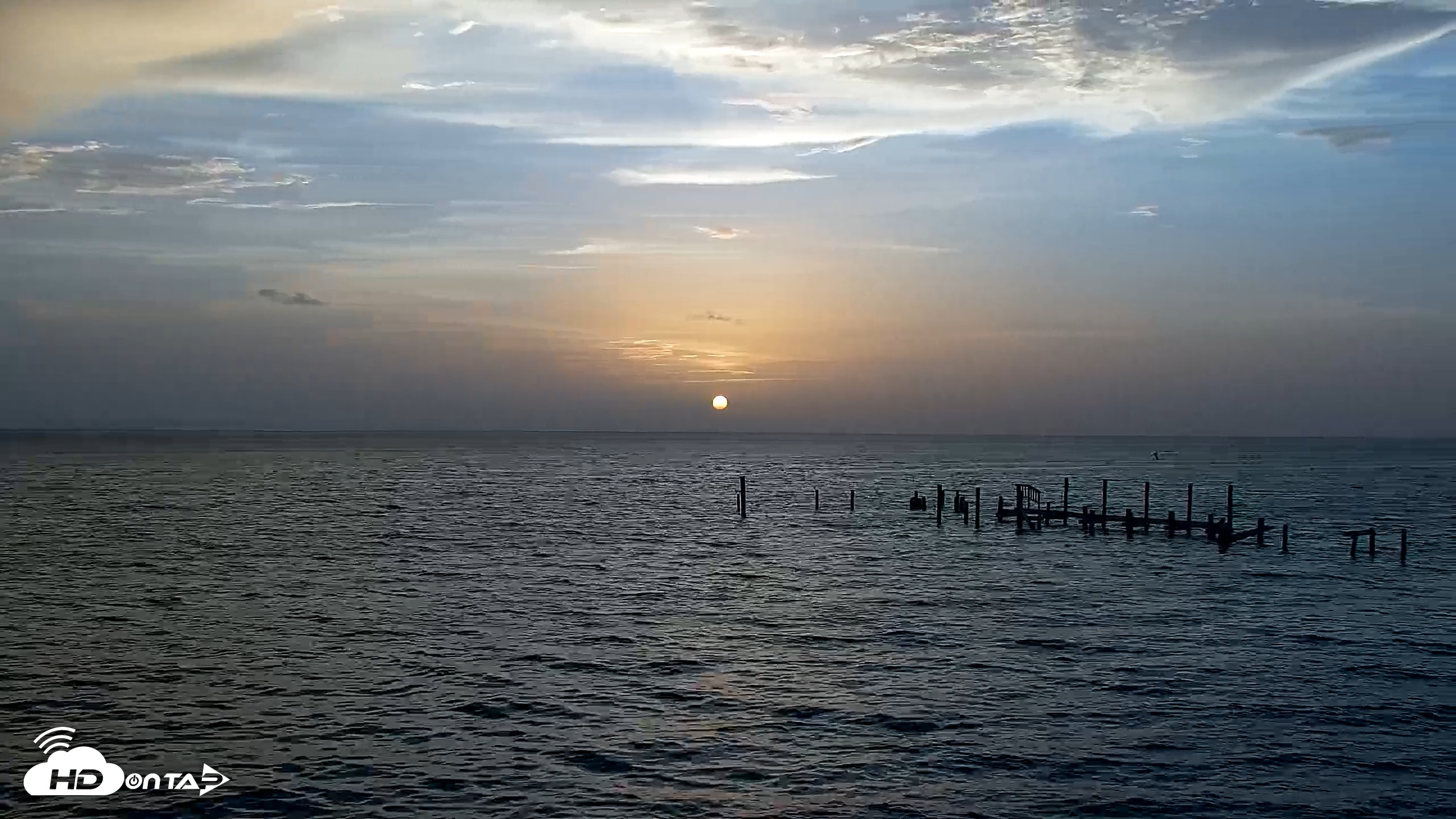 Snapshot of Rod & Reel Pier Live Webcam taken Jun 13, 2025, 6:43am EDT