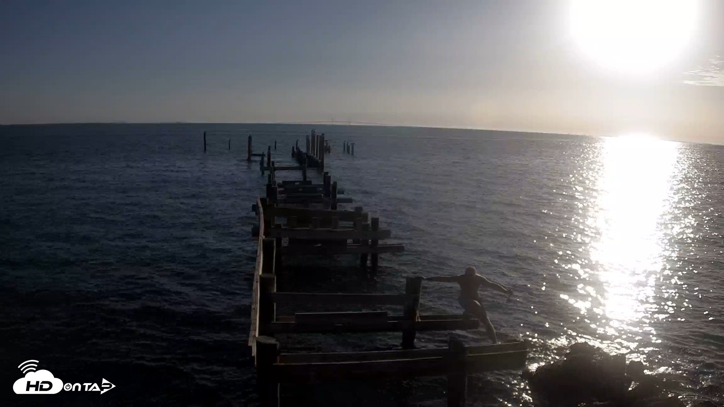 Snapshot of Rod & Reel Pier Live Webcam taken Jun 28, 2026, 7:45am EDT