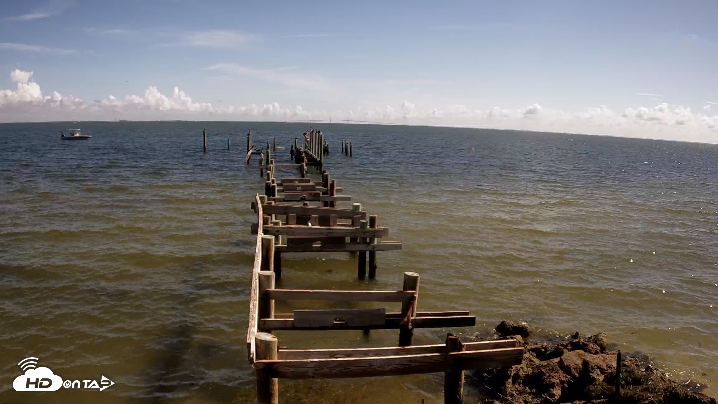 Snapshot of Rod & Reel Pier Live Webcam taken Sep 1, 2026, 10:43am EDT