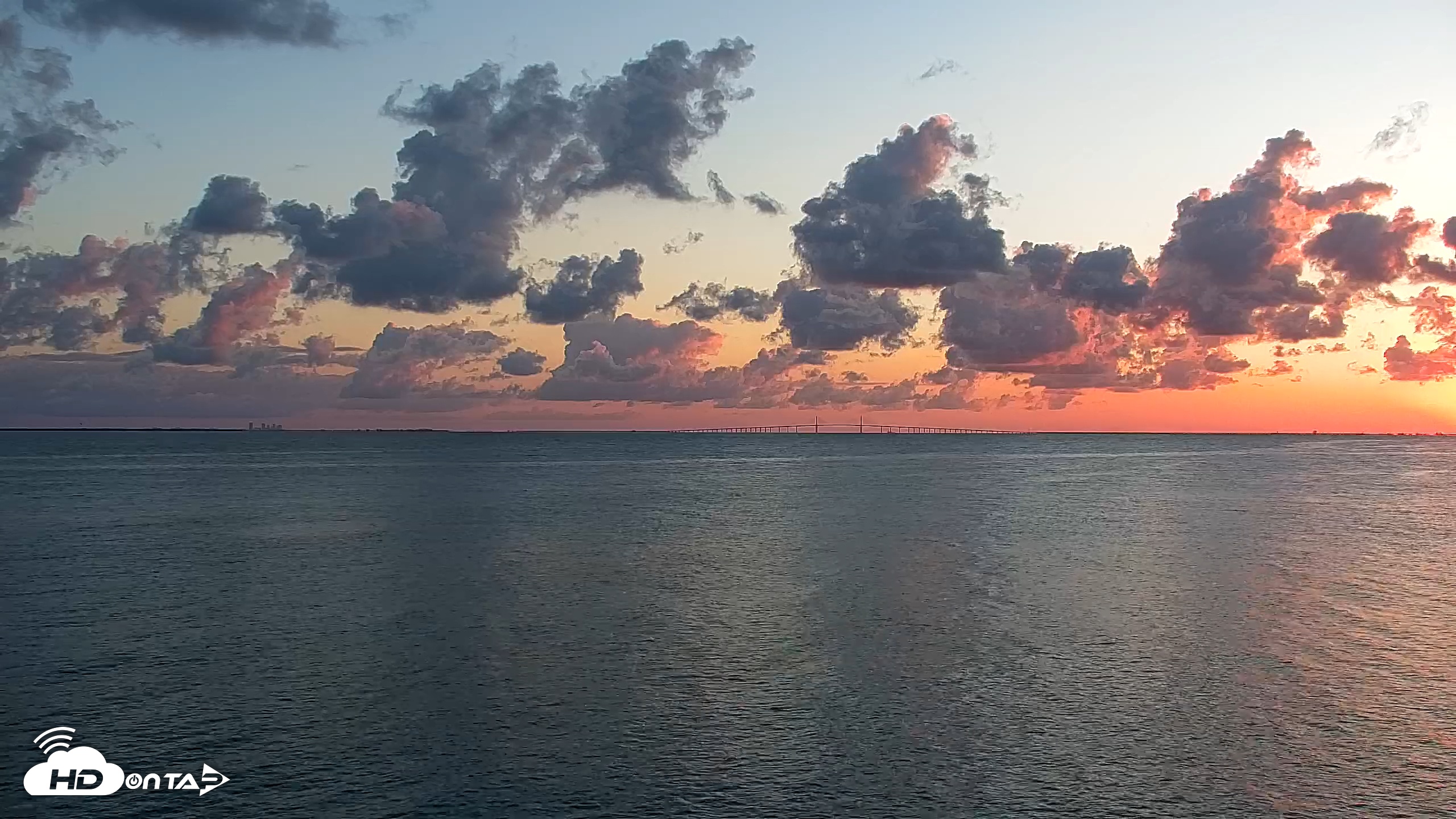 Snapshot of Rod & Reel Pier Live Webcam taken May 13, 2025, 6:47am EDT