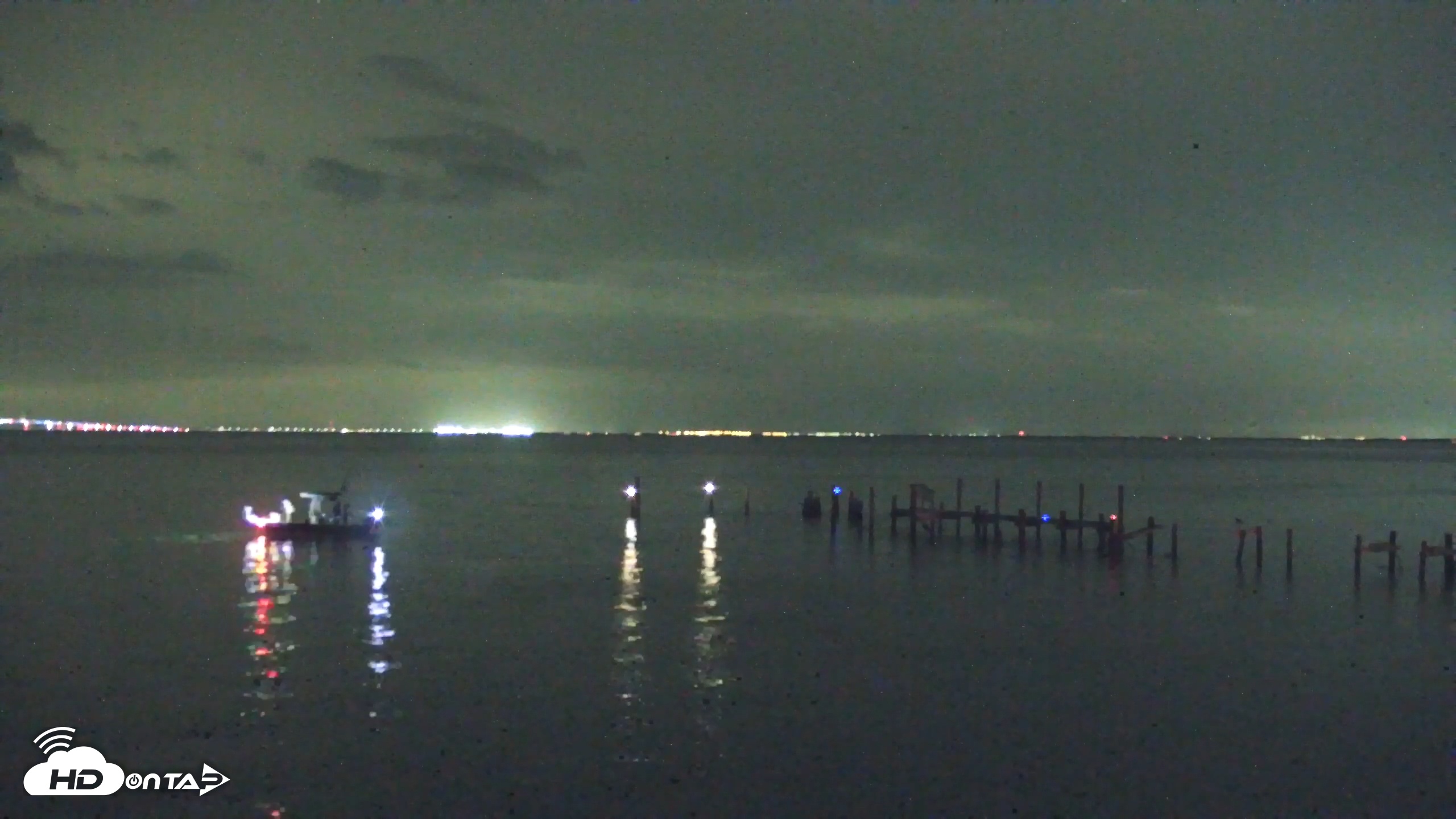 Snapshot of Rod & Reel Pier Live Webcam taken Jul 11, 2025, 10:16pm EDT