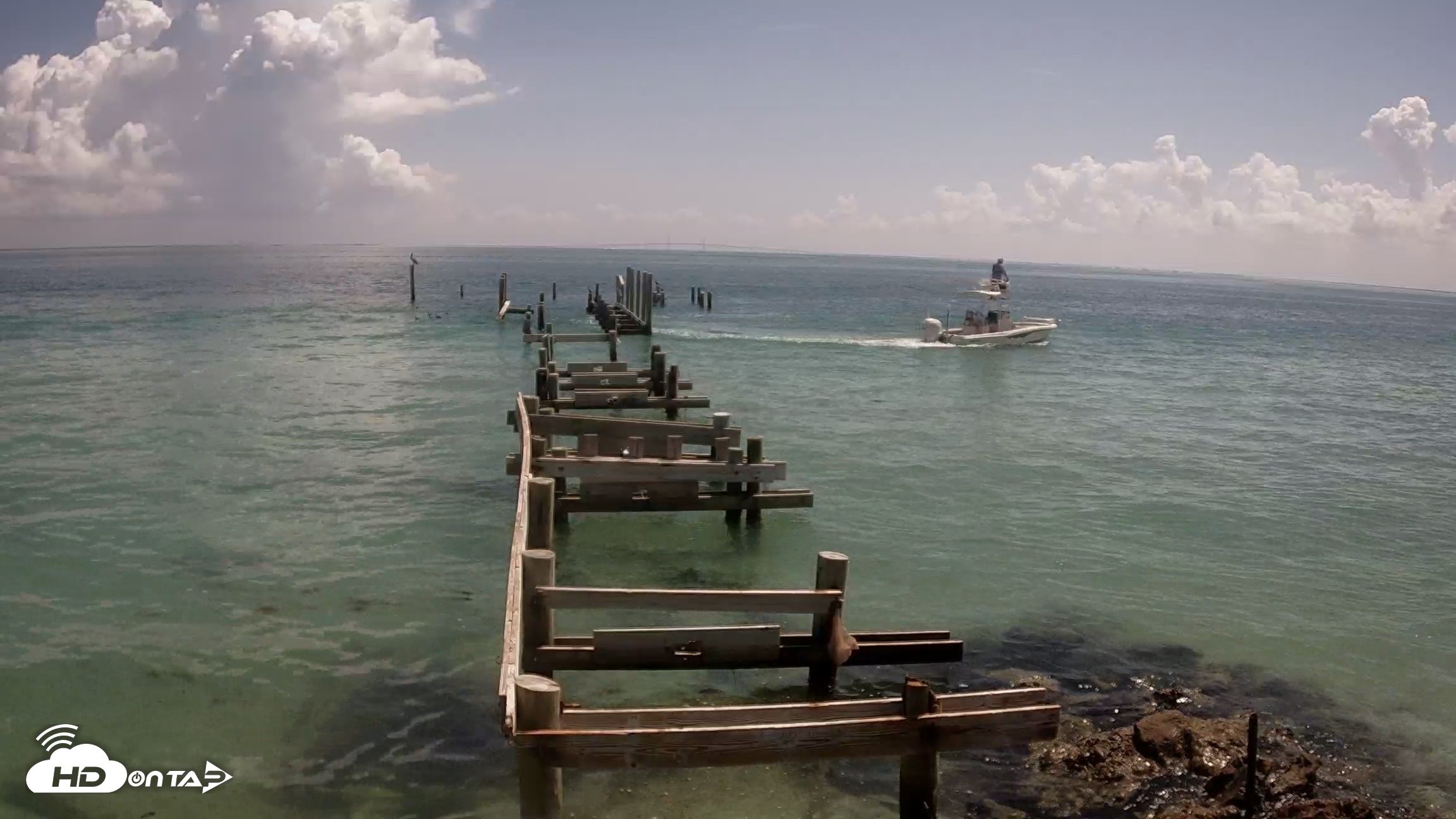 Snapshot of Rod & Reel Pier Live Webcam taken Jun 12, 2026, 11:37am EDT