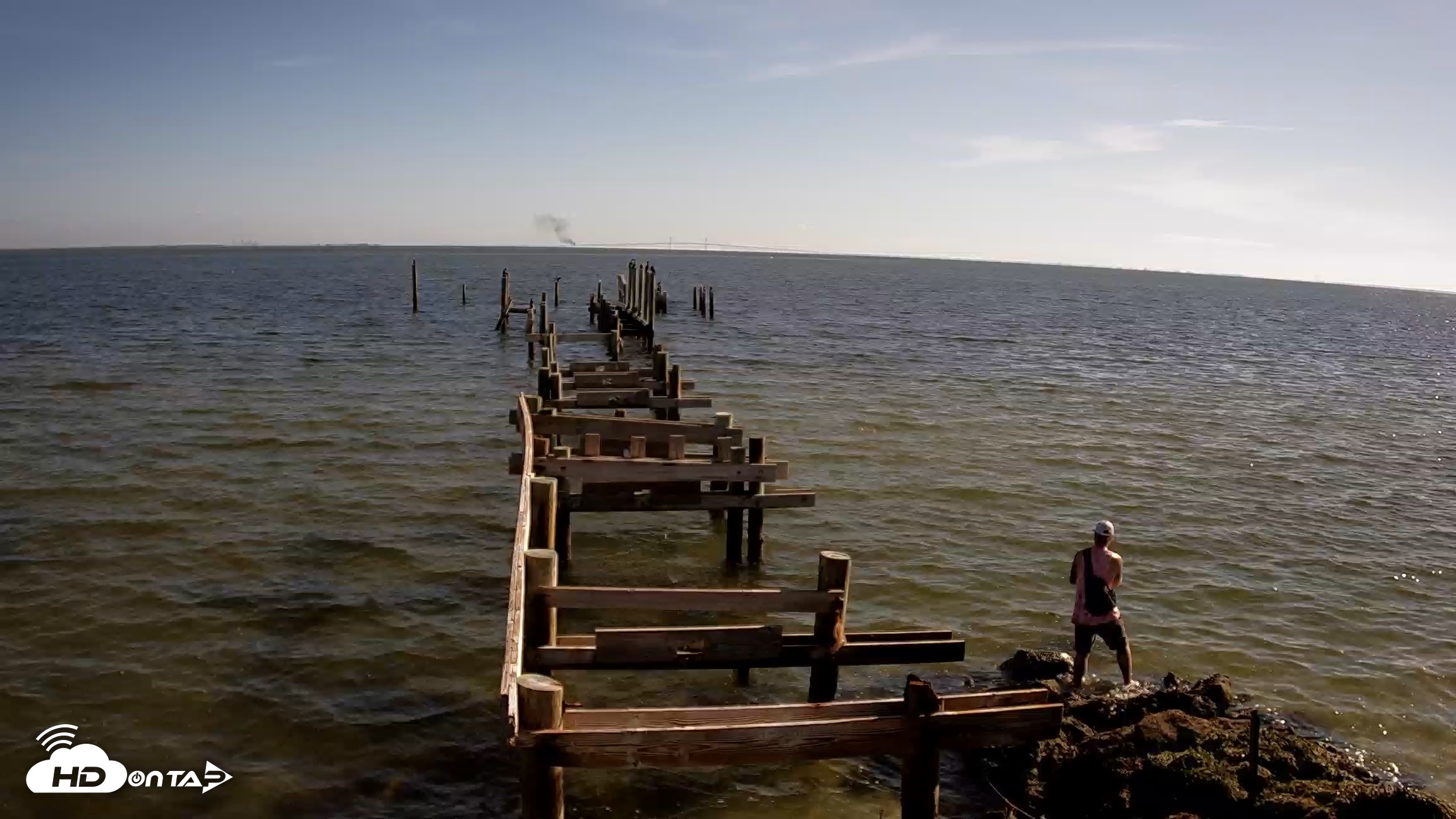 Snapshot of Rod & Reel Pier Live Webcam taken Aug 31, 2026, 9:32am EDT
