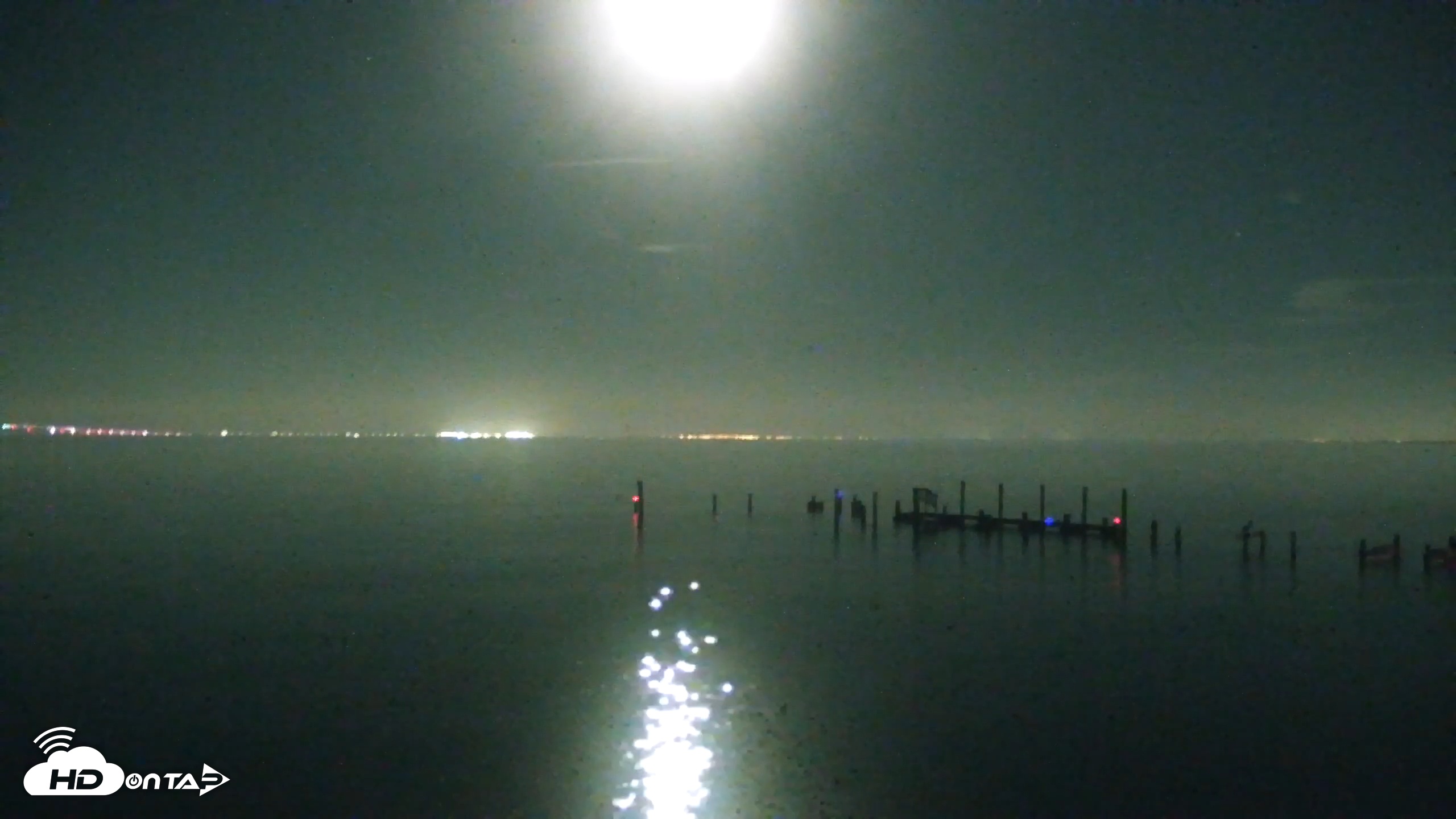 Snapshot of Rod & Reel Pier Live Webcam taken Nov 7, 2025, 9:07pm EST