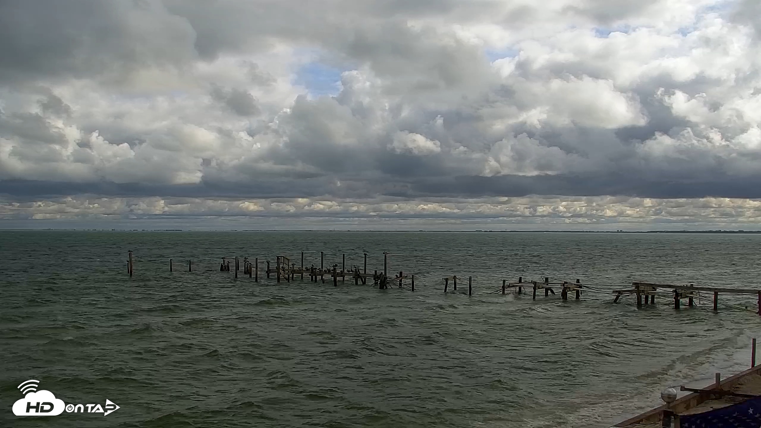 Snapshot of Rod & Reel Pier Live Webcam taken Feb 20, 2025, 10:45am EST