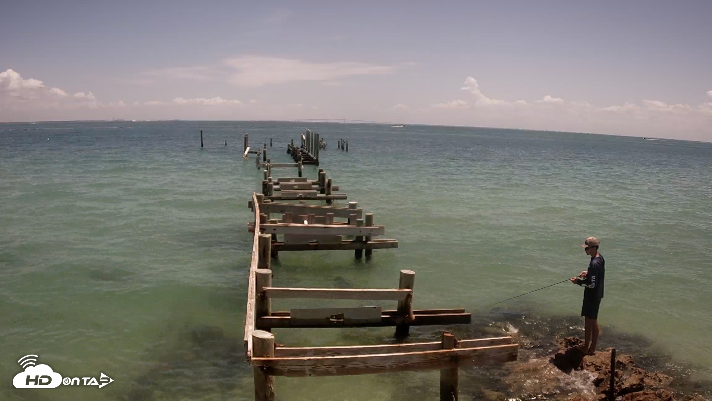 Snapshot of Rod & Reel Pier Live Webcam taken Jun 28, 2026, 12:30pm EDT