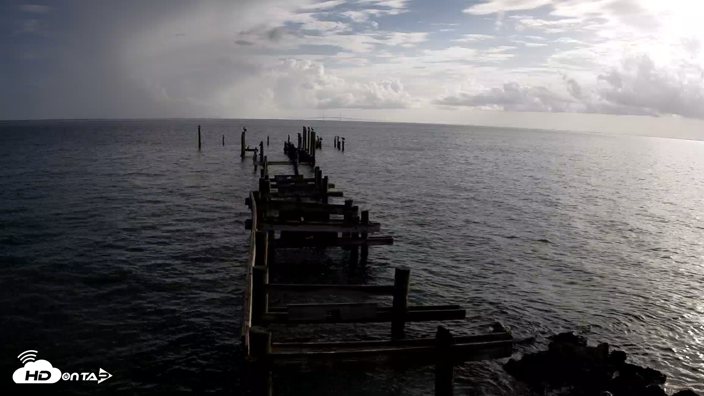 Snapshot of Rod & Reel Pier Live Webcam taken Aug 21, 2026, 8:35am EDT