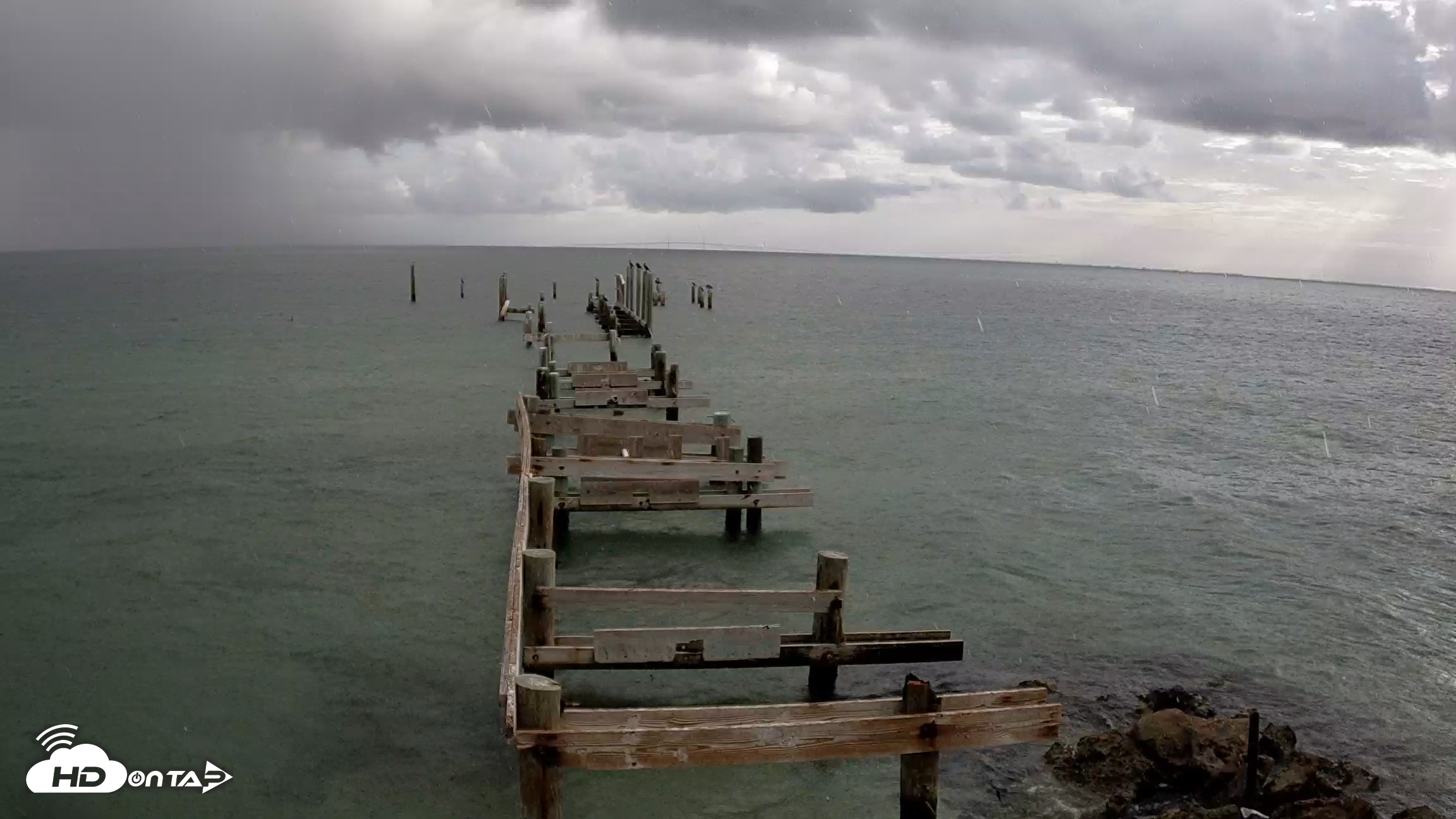 Snapshot of Rod & Reel Pier Live Webcam taken Aug 21, 2026, 8:05am EDT
