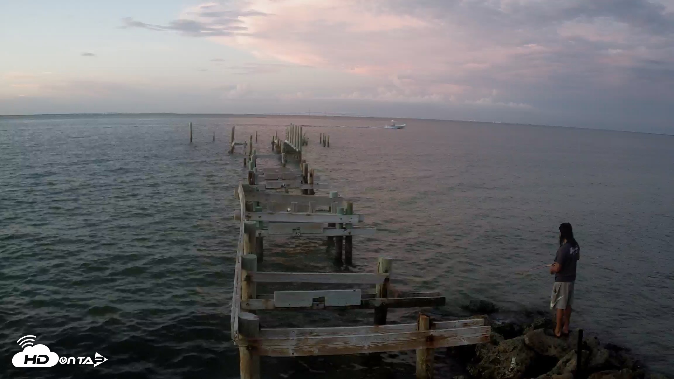 Snapshot of Rod & Reel Pier Live Webcam taken Jun 12, 2026, 8:34pm EDT