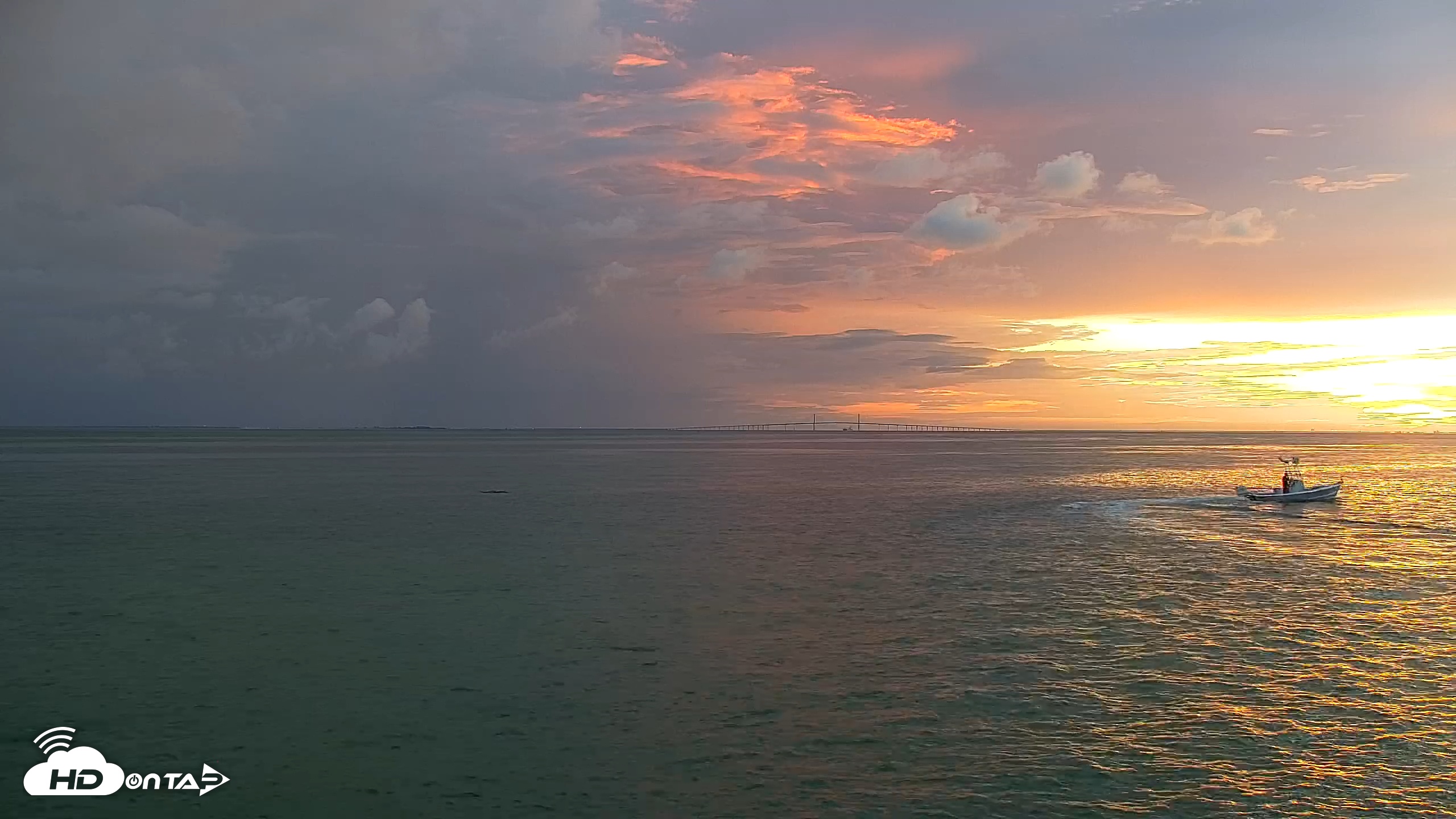 Snapshot of Rod & Reel Pier Live Webcam taken Jul 3, 2025, 6:38am EDT