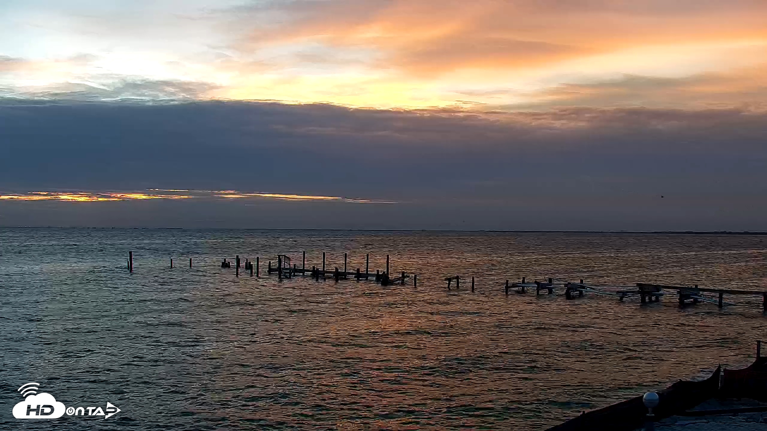 Snapshot of Rod & Reel Pier Live Webcam taken Jun 4, 2025, 6:34am EDT