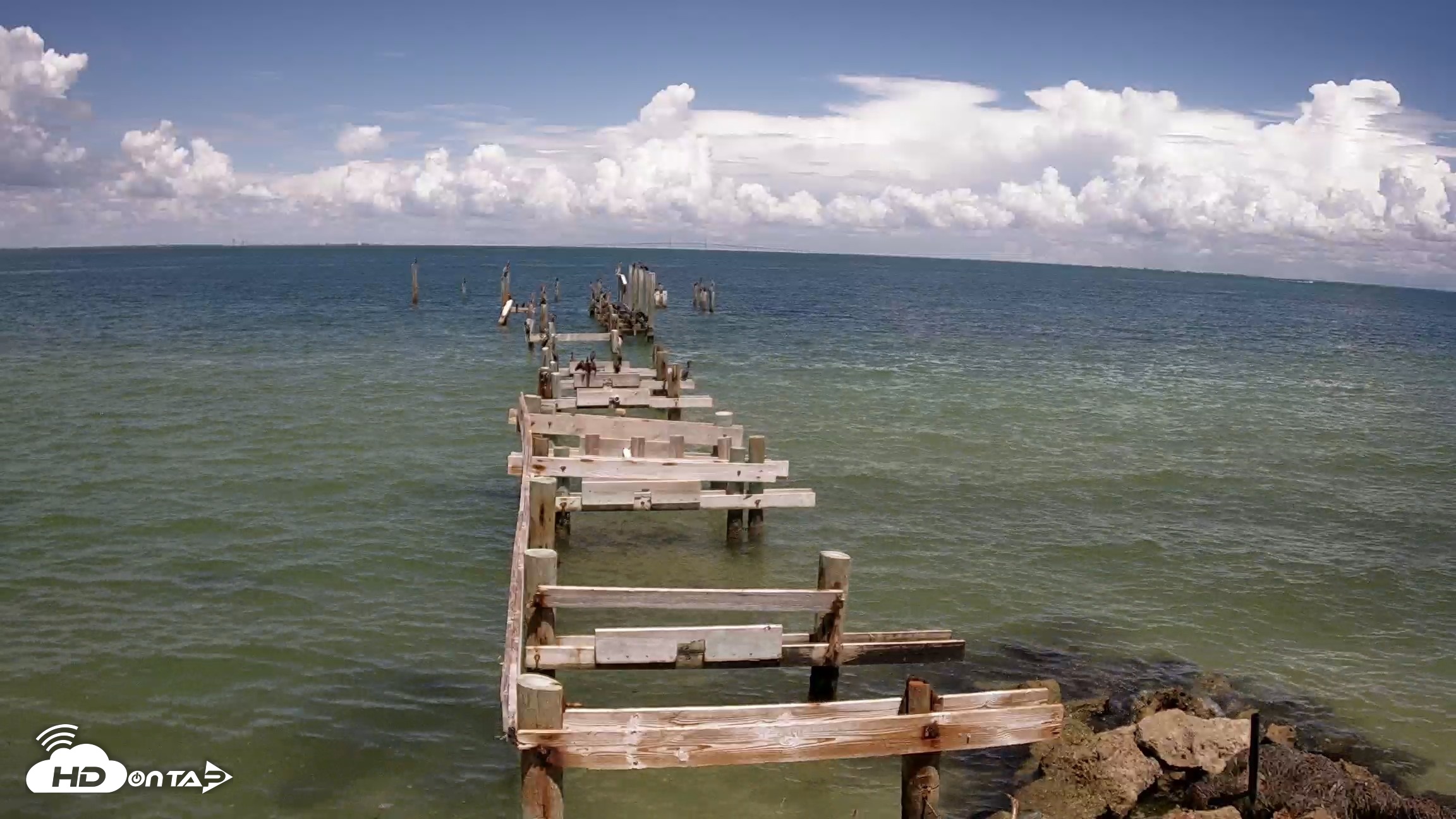 Snapshot of Rod & Reel Pier Live Webcam taken Sep 1, 2026, 2:11pm EDT
