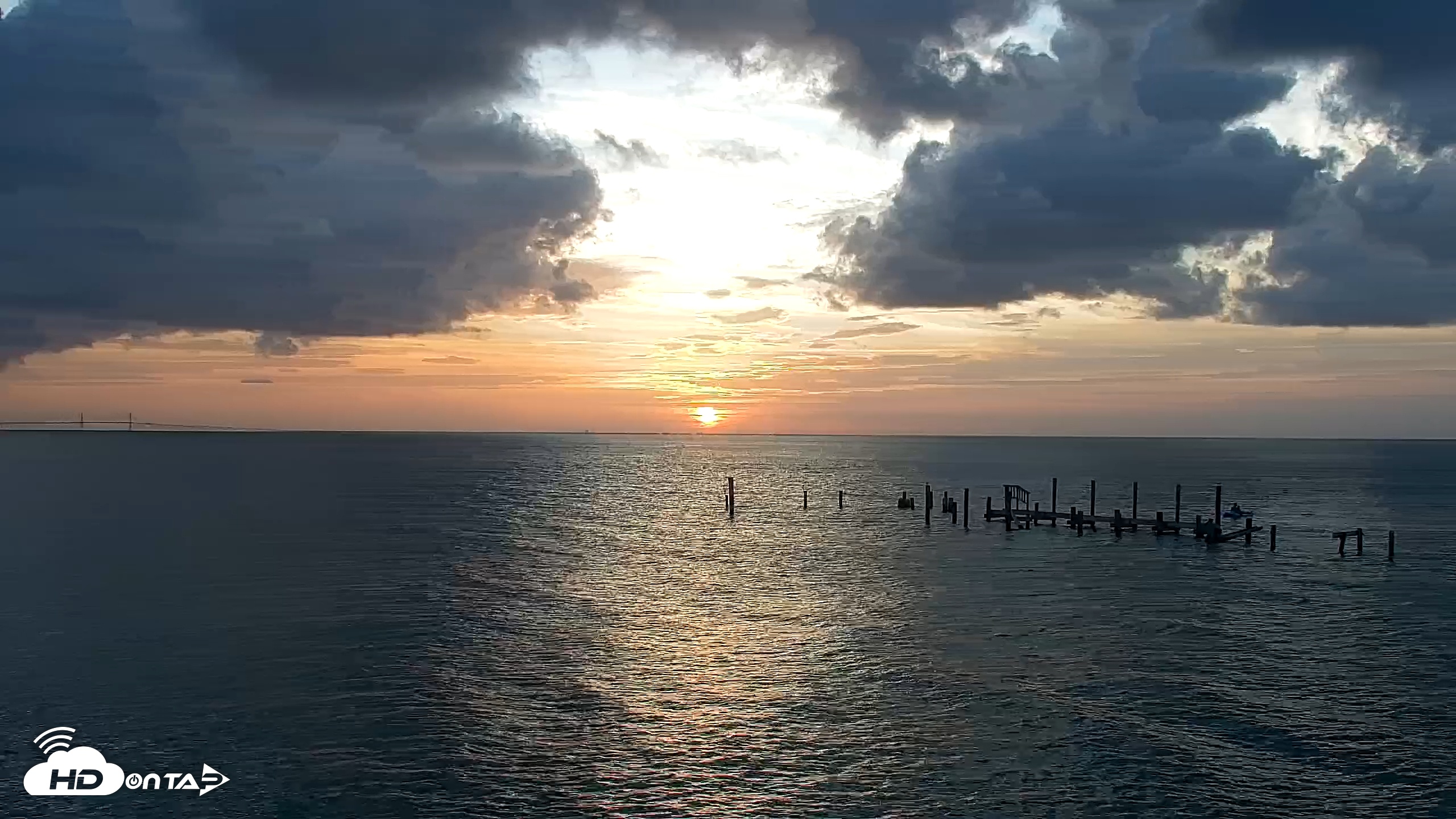 Snapshot of Rod & Reel Pier Live Webcam taken Jul 2, 2025, 6:46am EDT