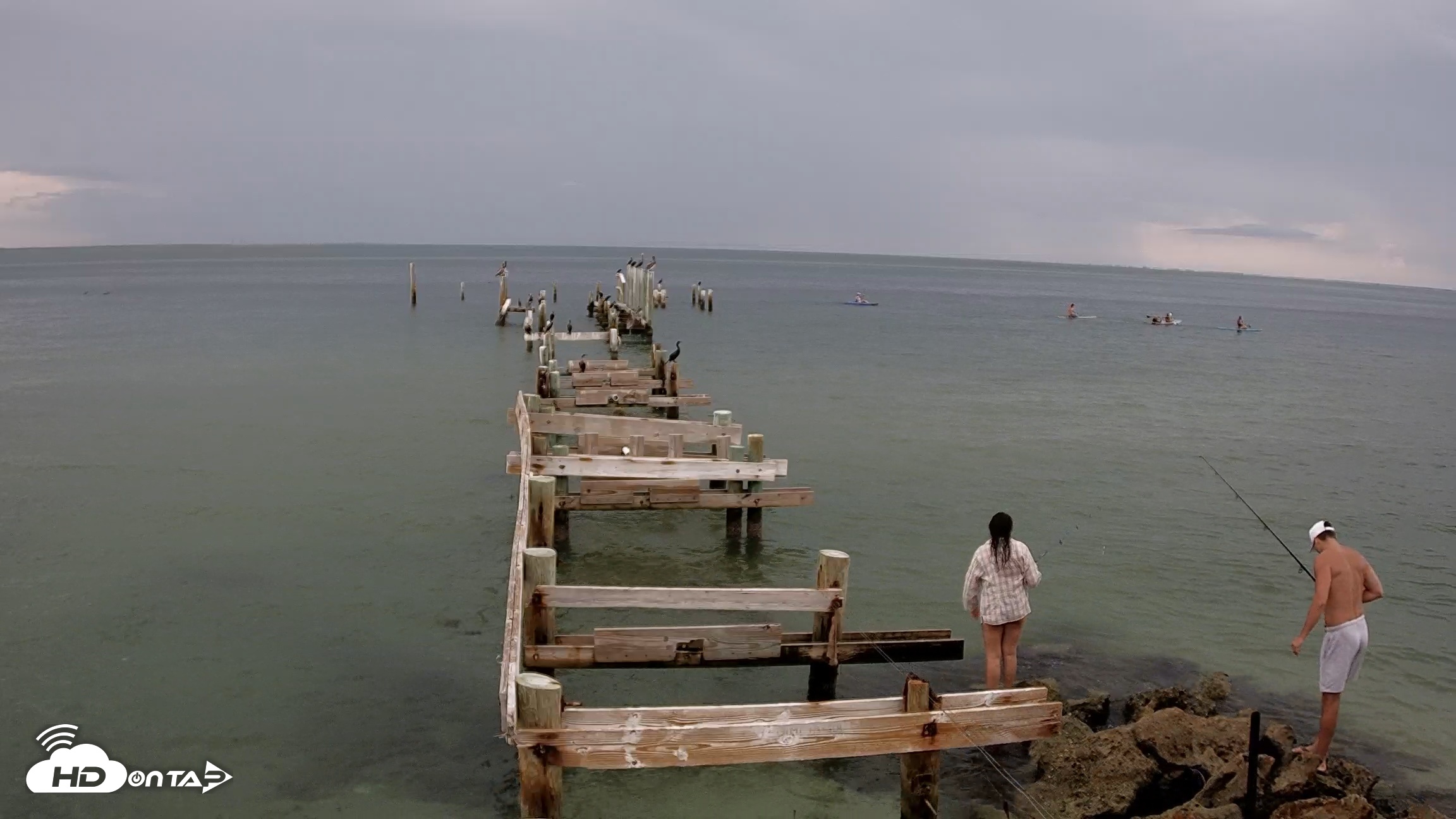 Snapshot of Rod & Reel Pier Live Webcam taken Aug 14, 2026, 5:10pm EDT