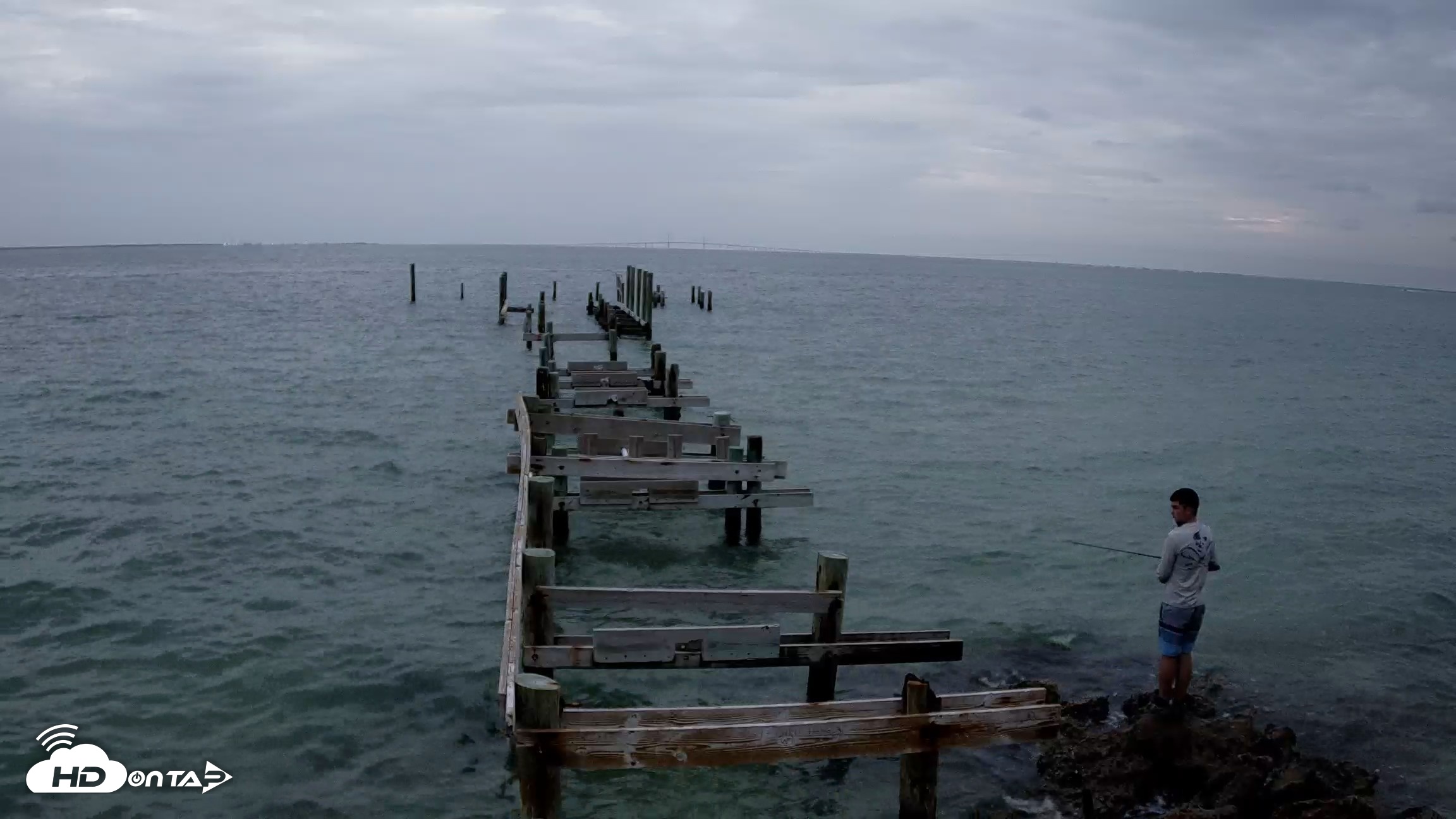 Snapshot of Rod & Reel Pier Live Webcam taken May 30, 2026, 6:37am EDT