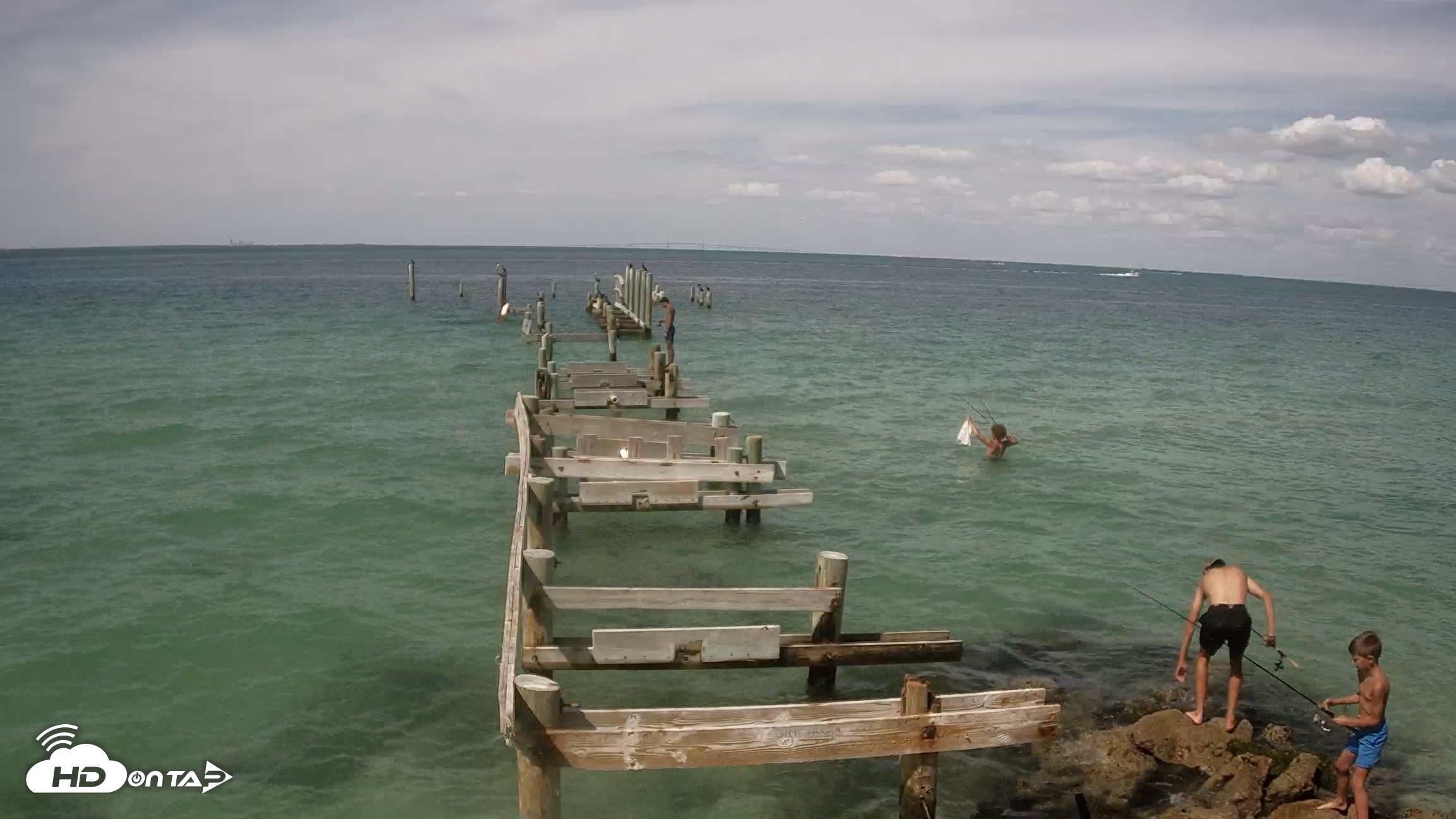 Snapshot of Rod & Reel Pier Live Webcam taken Jun 7, 2026, 4:22pm EDT