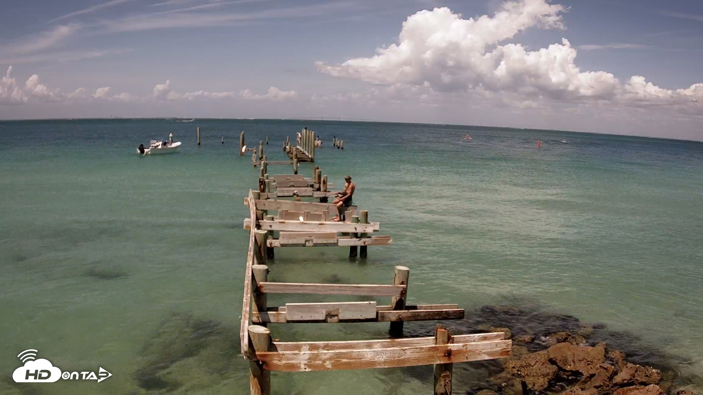 Snapshot of Rod & Reel Pier Live Webcam taken May 23, 2026, 3:17pm EDT