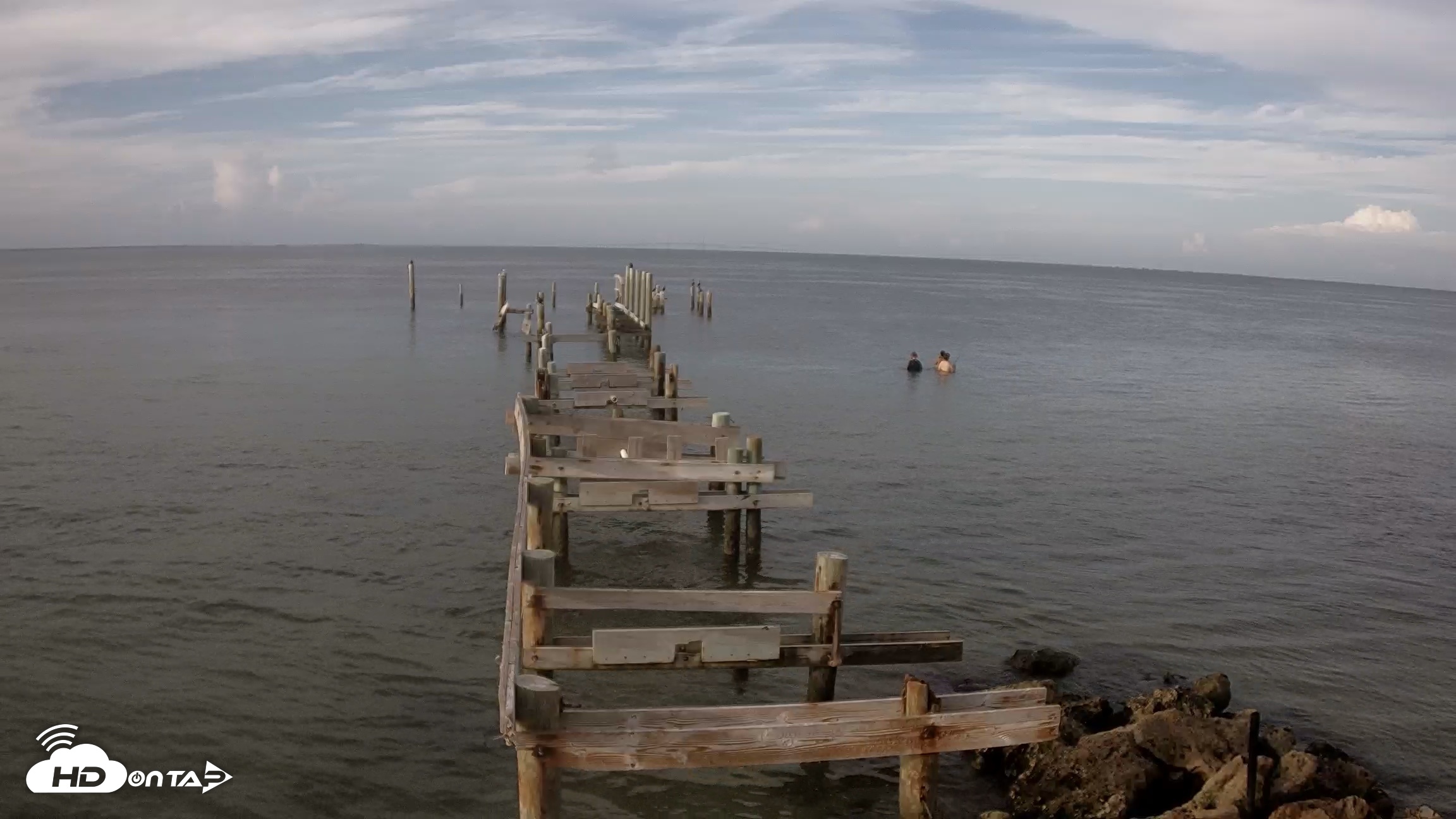Snapshot of Rod & Reel Pier Live Webcam taken Jun 17, 2026, 7:18pm EDT