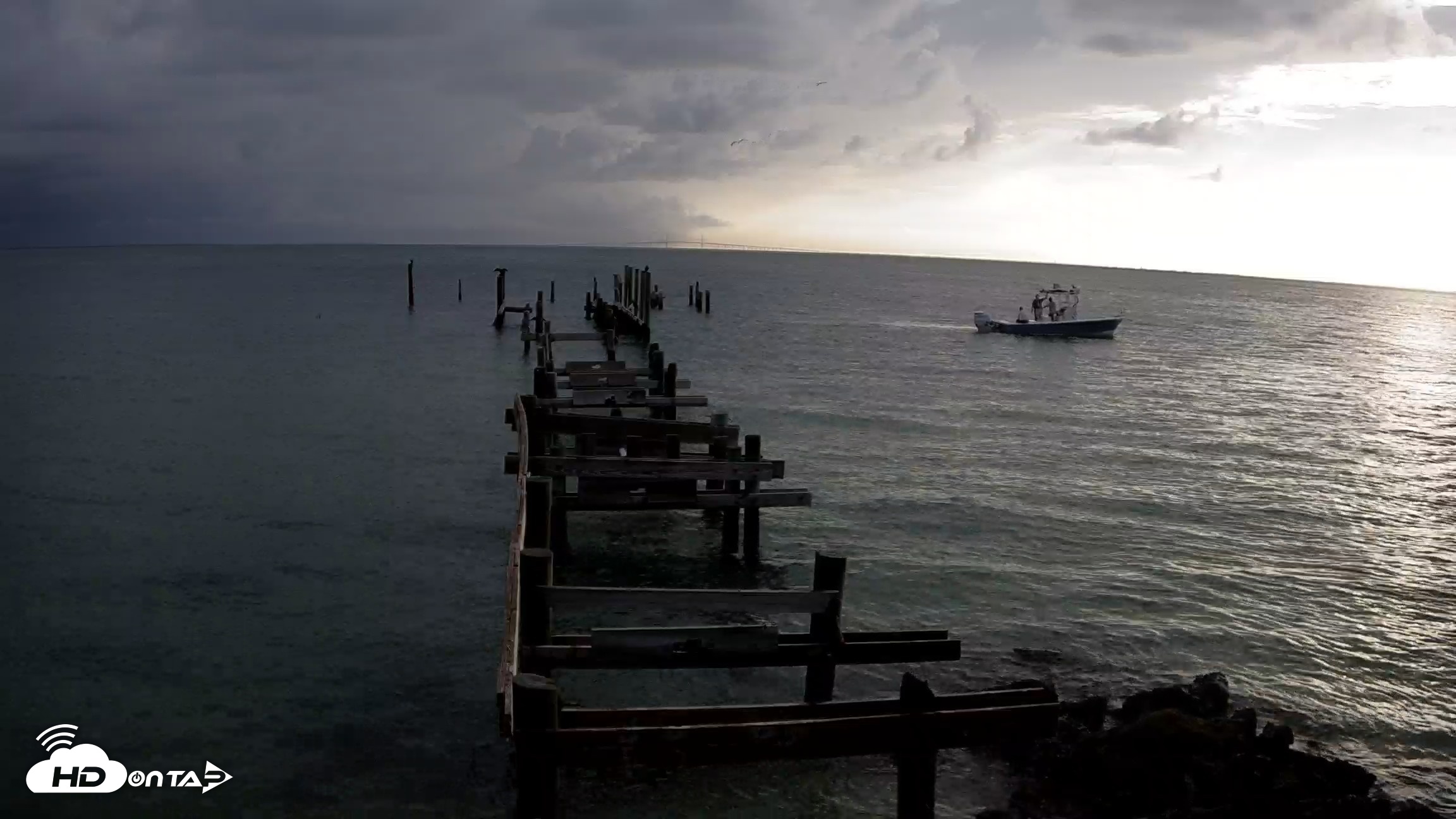 Snapshot of Rod & Reel Pier Live Webcam taken Aug 3, 2026, 8:03am EDT