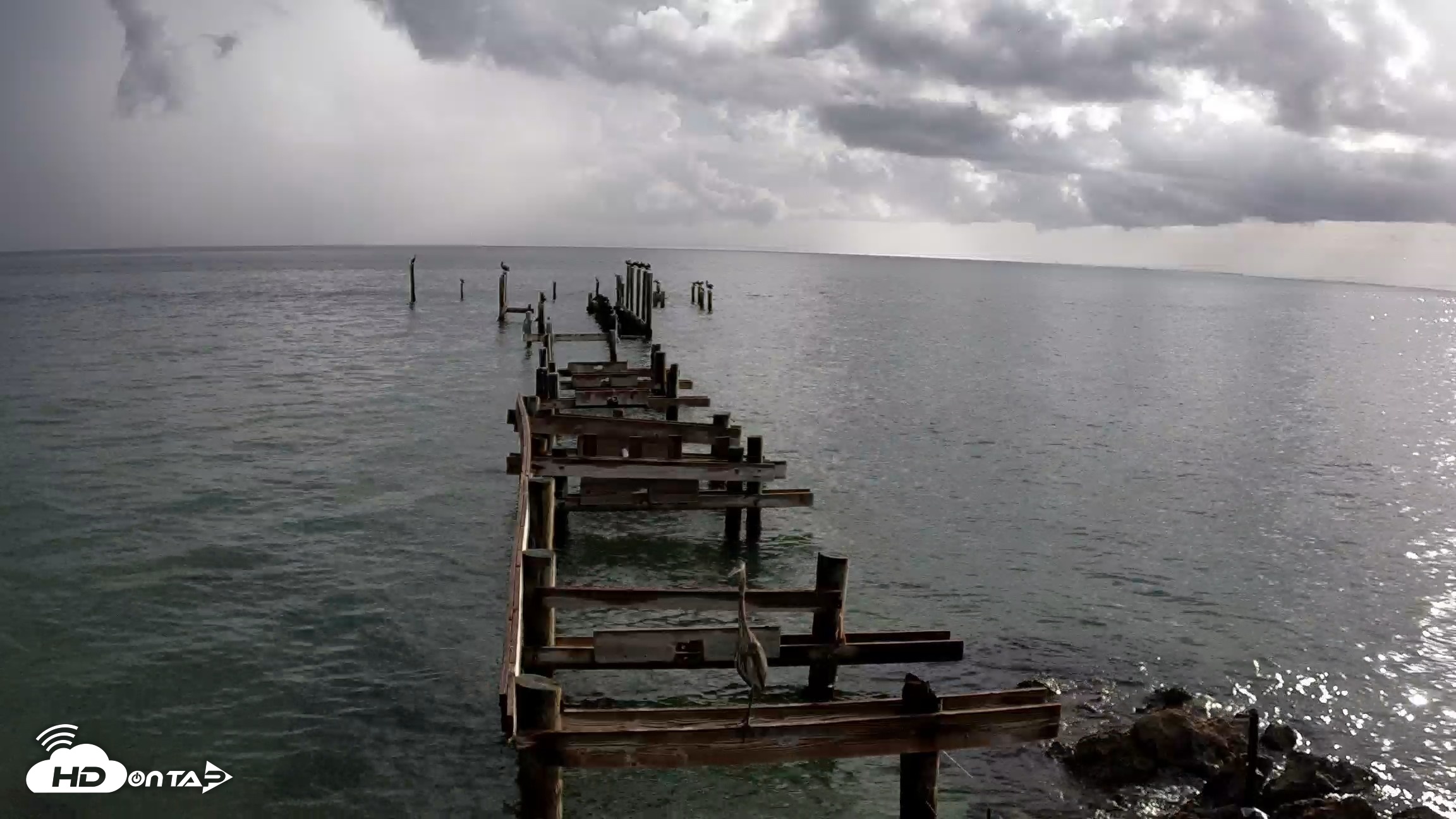 Snapshot of Rod & Reel Pier Live Webcam taken Aug 21, 2026, 8:22am EDT