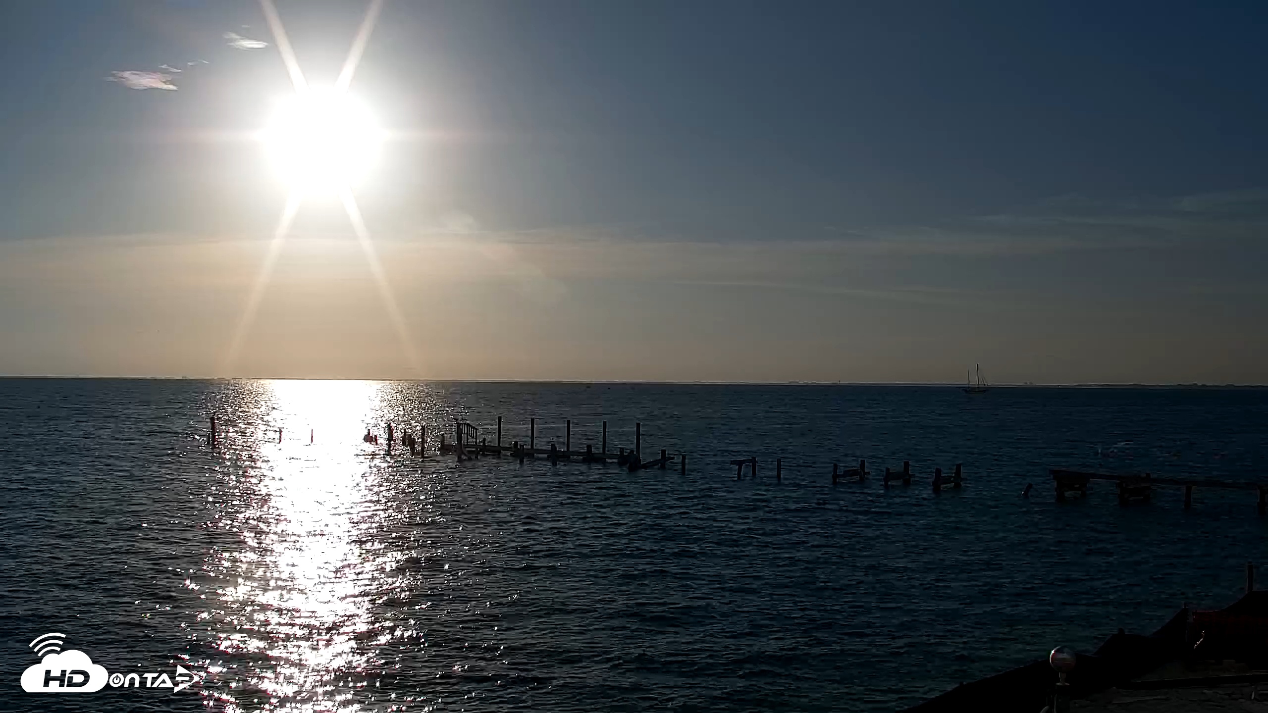 Snapshot of Rod & Reel Pier Live Webcam taken Jun 10, 2025, 7:28am EDT