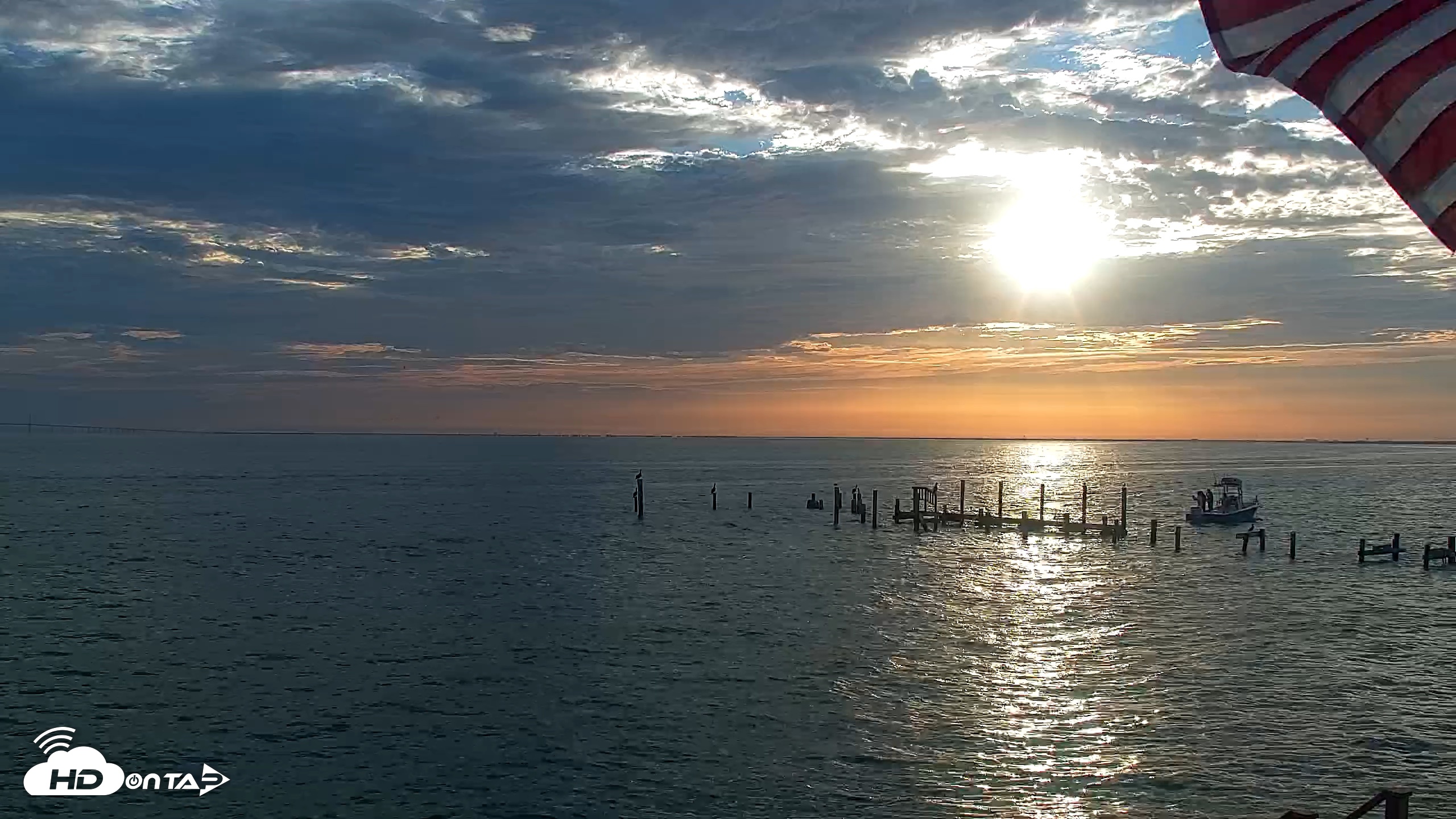 Snapshot of Anna Maria Island Florida Live Webcam taken Aug 20, 2026, 7:40am EDT