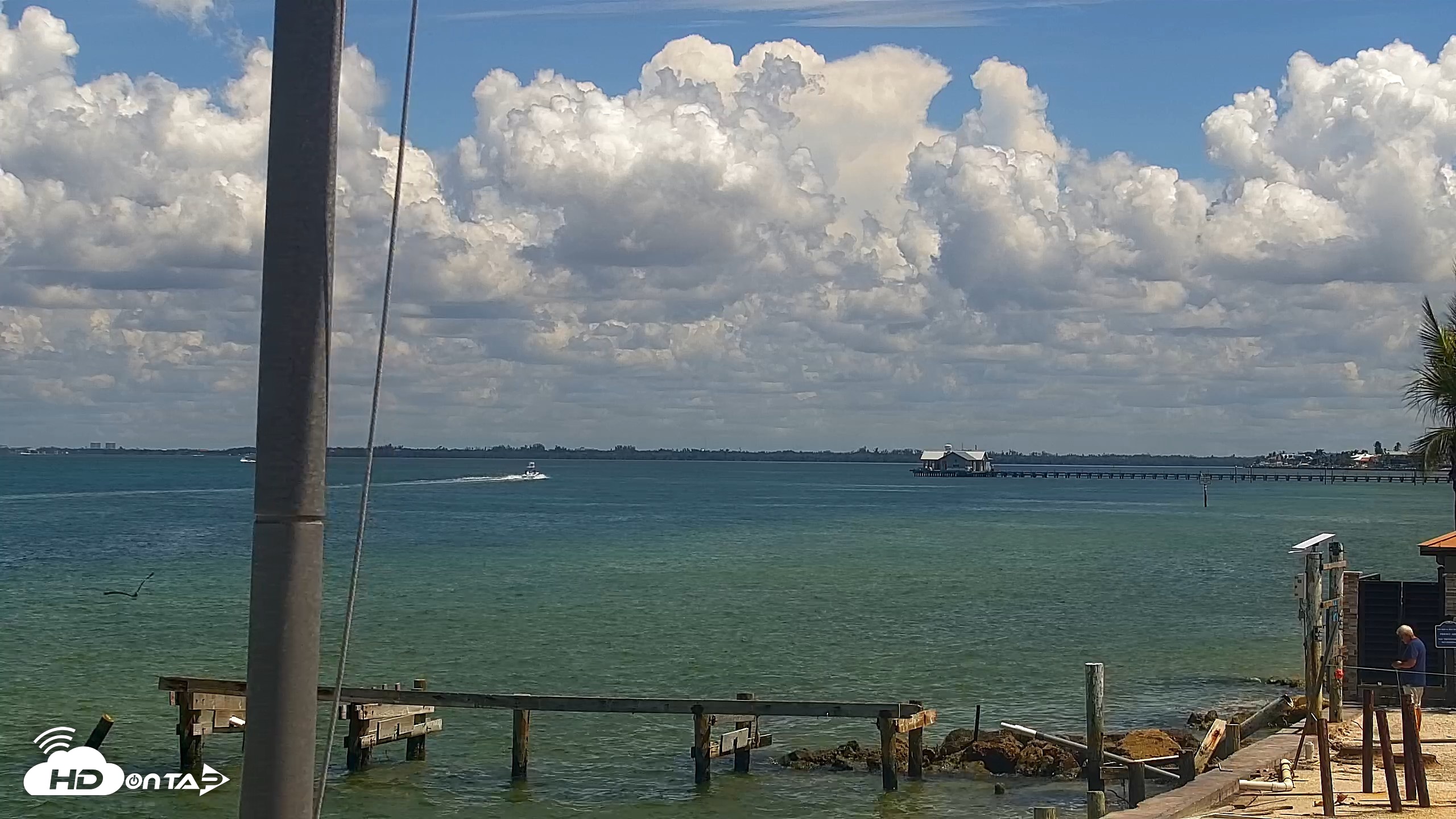 Snapshot of Anna Maria Island Florida Live Webcam taken Sep 1, 2026, 2:07pm EDT