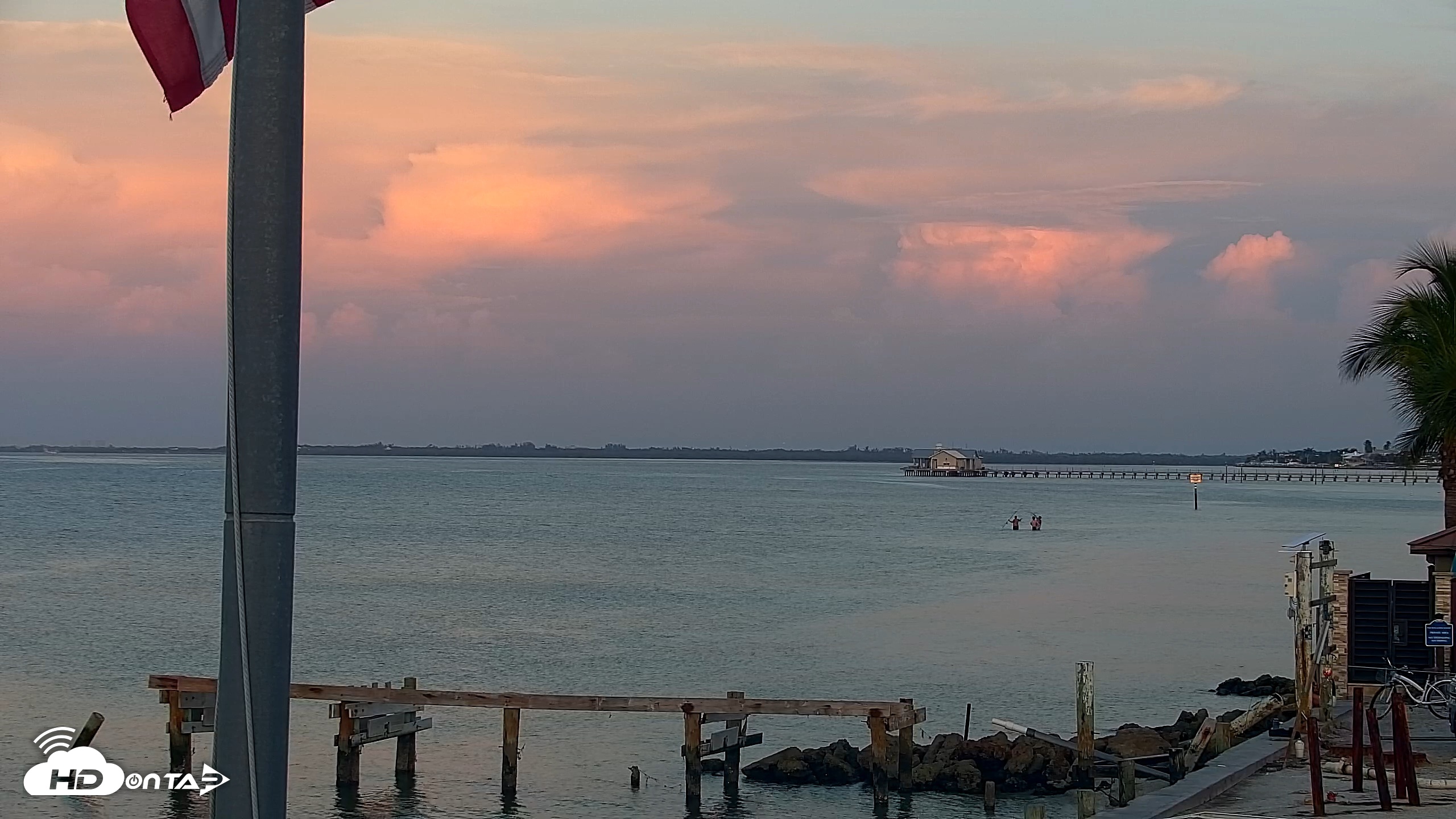 Snapshot of Anna Maria Island Florida Live Webcam taken Aug 25, 2026, 7:55pm EDT