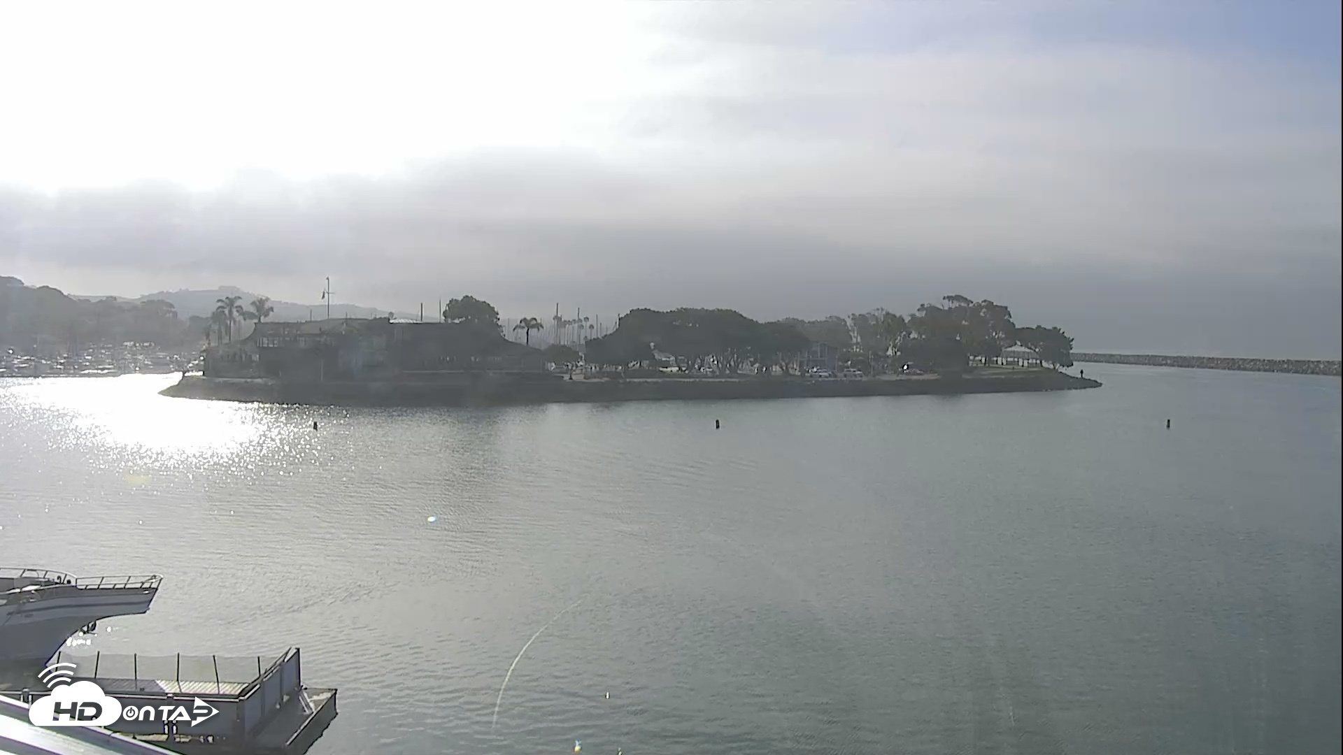 Snapshot of Dana Point Harbor Laguna Cliffs Resort Live Webcam taken Jun 15, 2026, 7:58am PDT